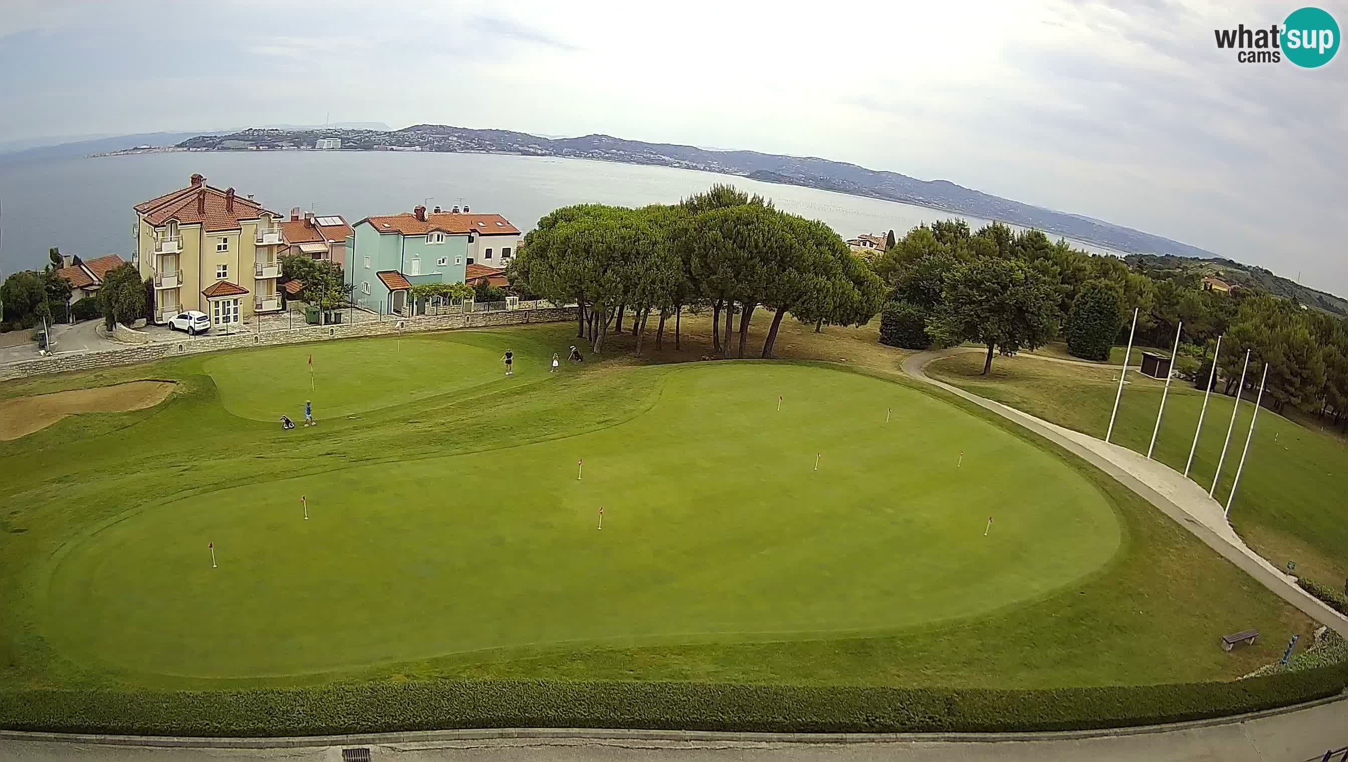 Golf Adriatique Webcam en direct Savudrija – Rezidencija Skiper – Istrie – Croatie