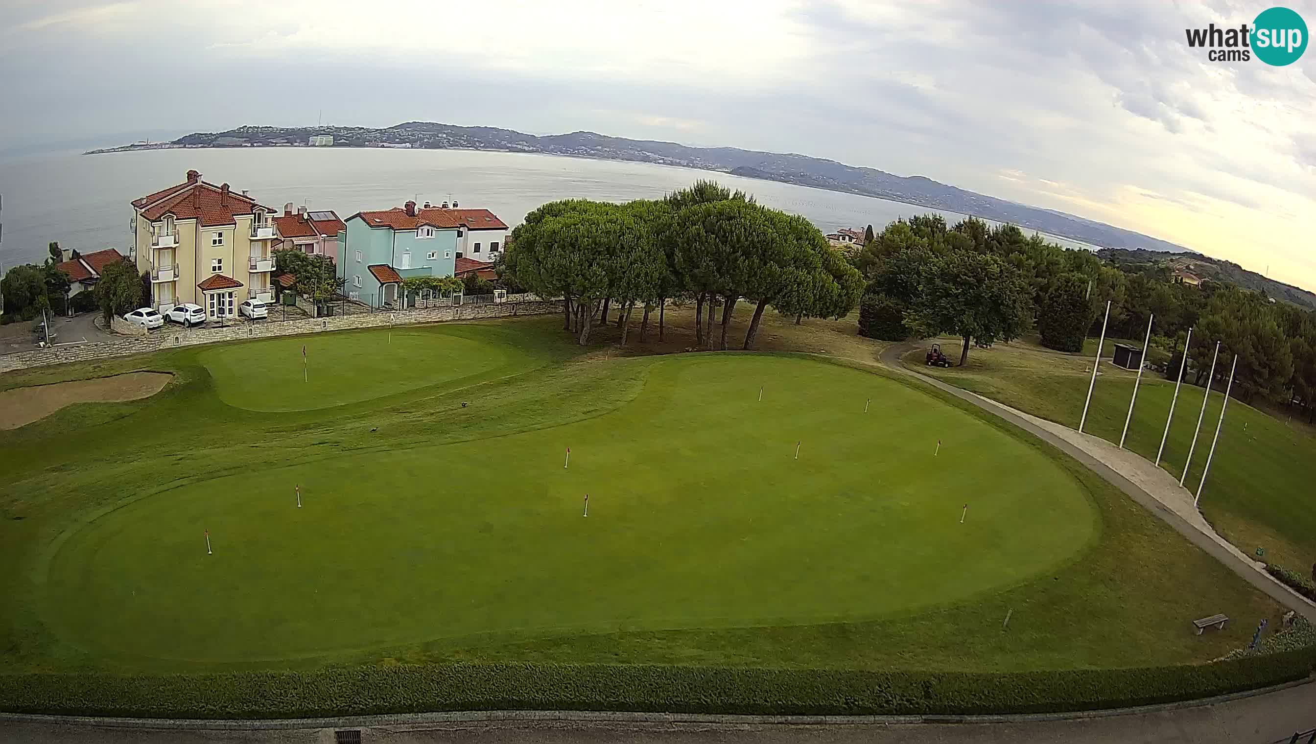 Golf Adriatic Cámara web en vivo Savudrija – Rezidencija Skiper – Istria – Croacia