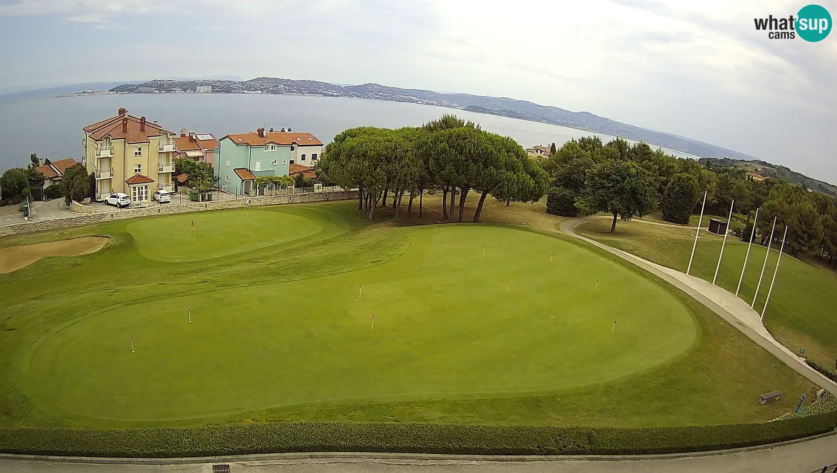 Golf Adriatique Webcam en direct Savudrija – Rezidencija Skiper – Istrie – Croatie