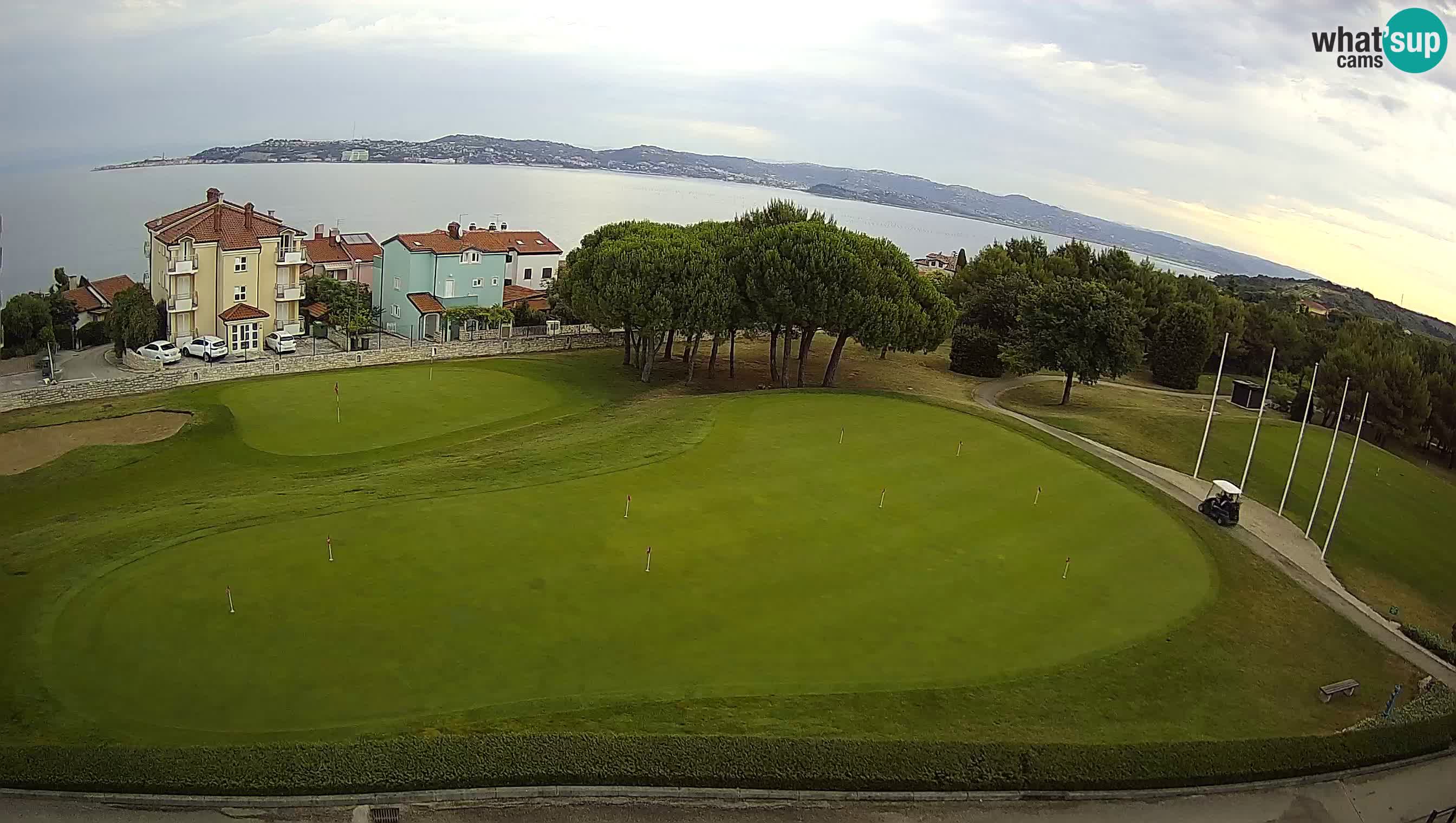 Golf Adriatic Cámara web en vivo Savudrija – Rezidencija Skiper – Istria – Croacia