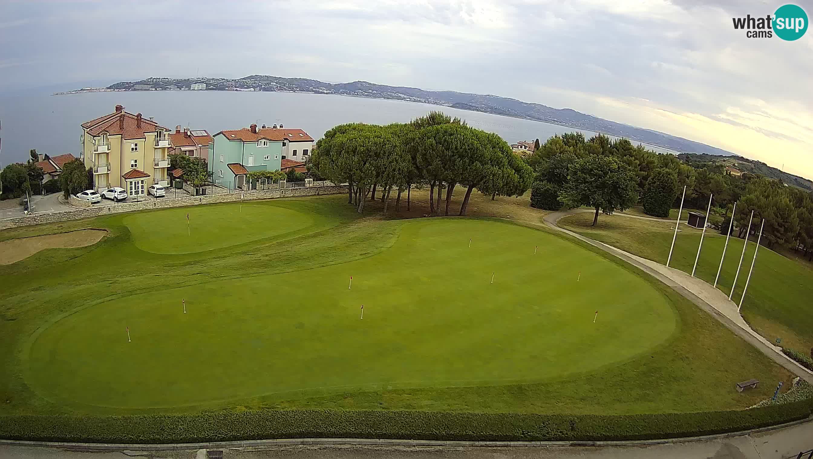 Golf Adriatic Cámara web en vivo Savudrija – Rezidencija Skiper – Istria – Croacia