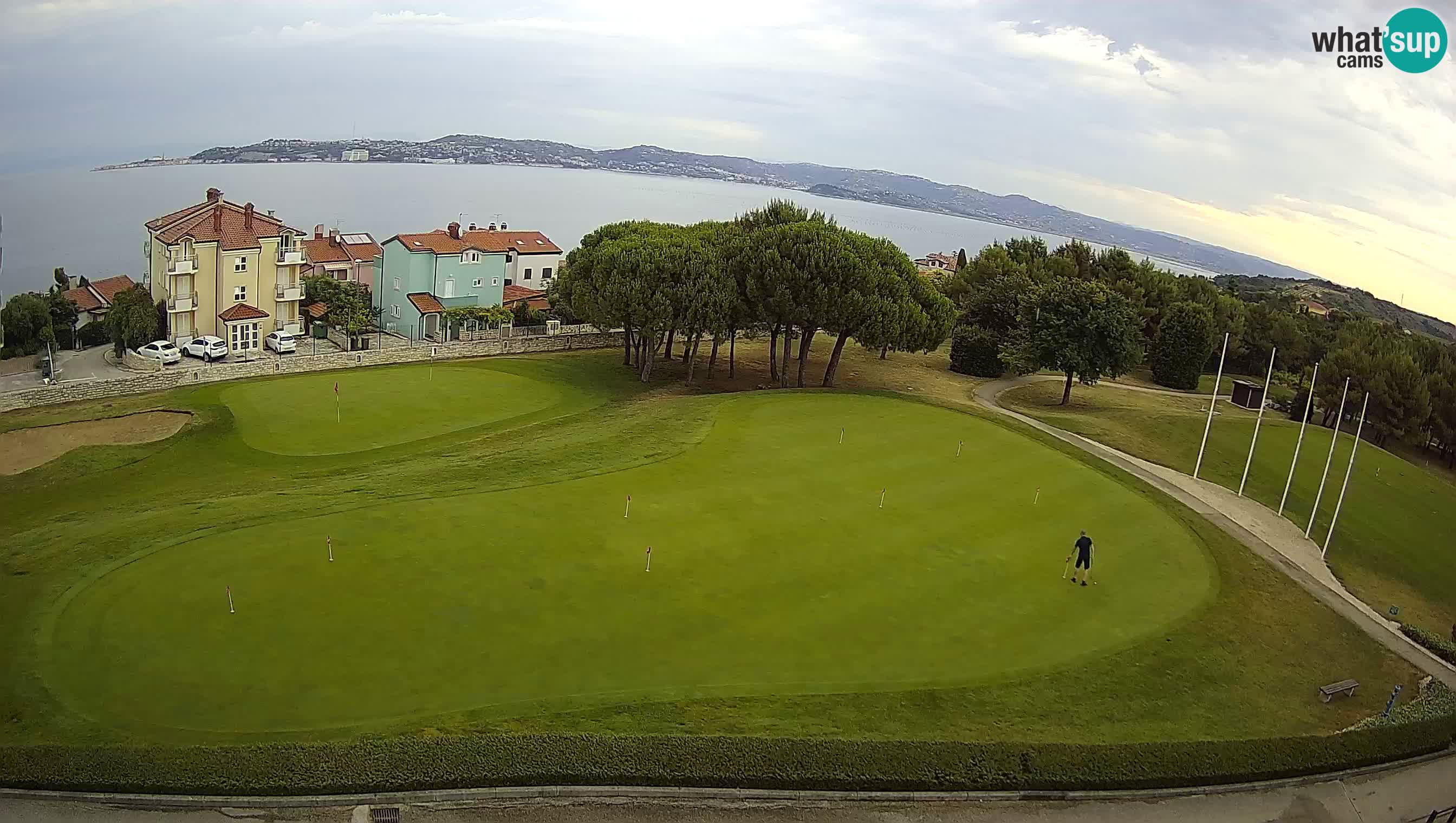 Golf Adriatic Live webcam Savudrija – Rezidencija Skiper – Istria – Croatia