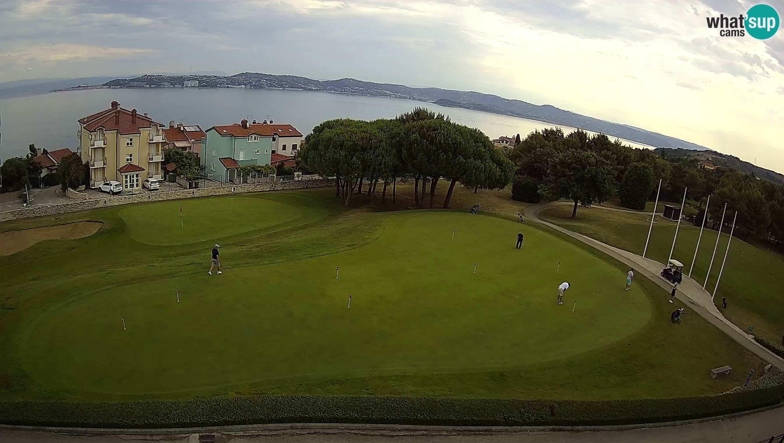 Golf Adriatic Live webcam Savudrija – Rezidencija Skiper – Istria – Croatia