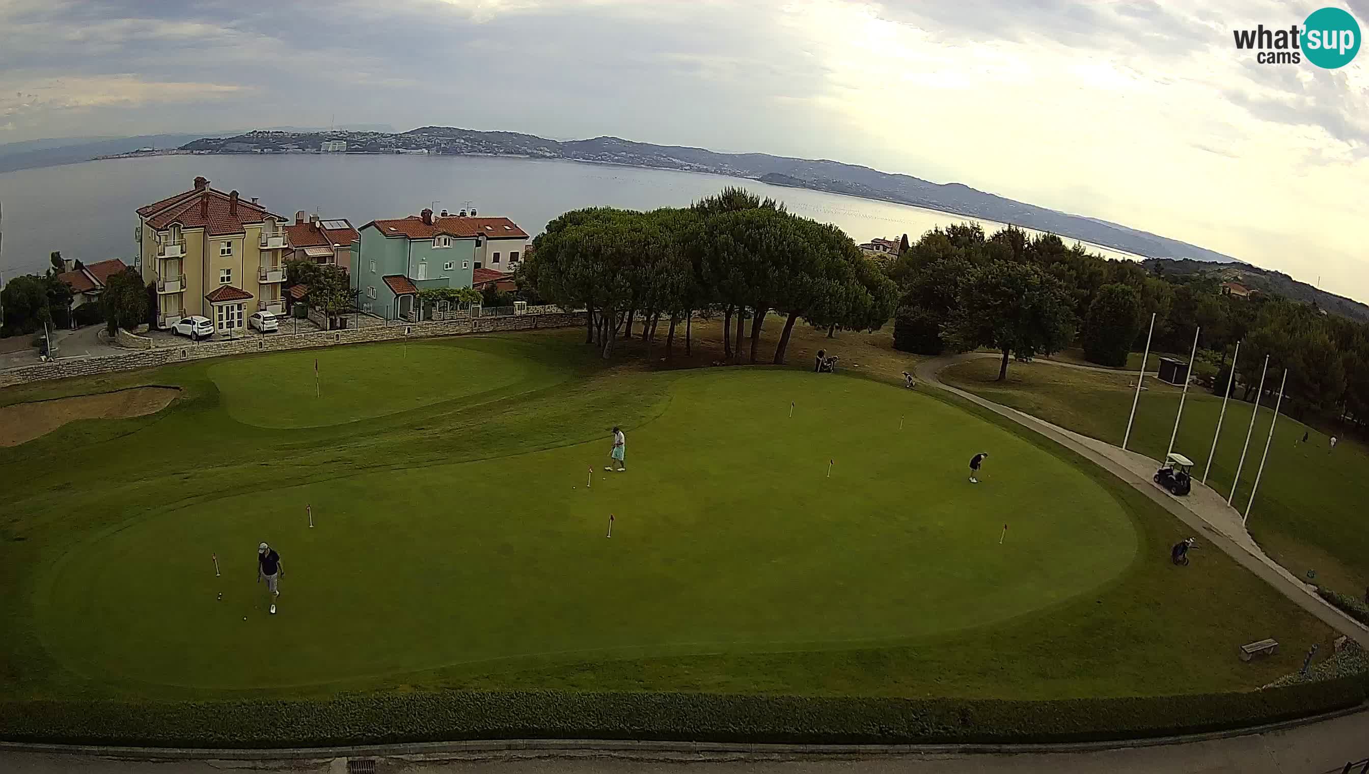 Golf Adriatic Live webcam Savudrija – Rezidencija Skiper – Istria – Croatia