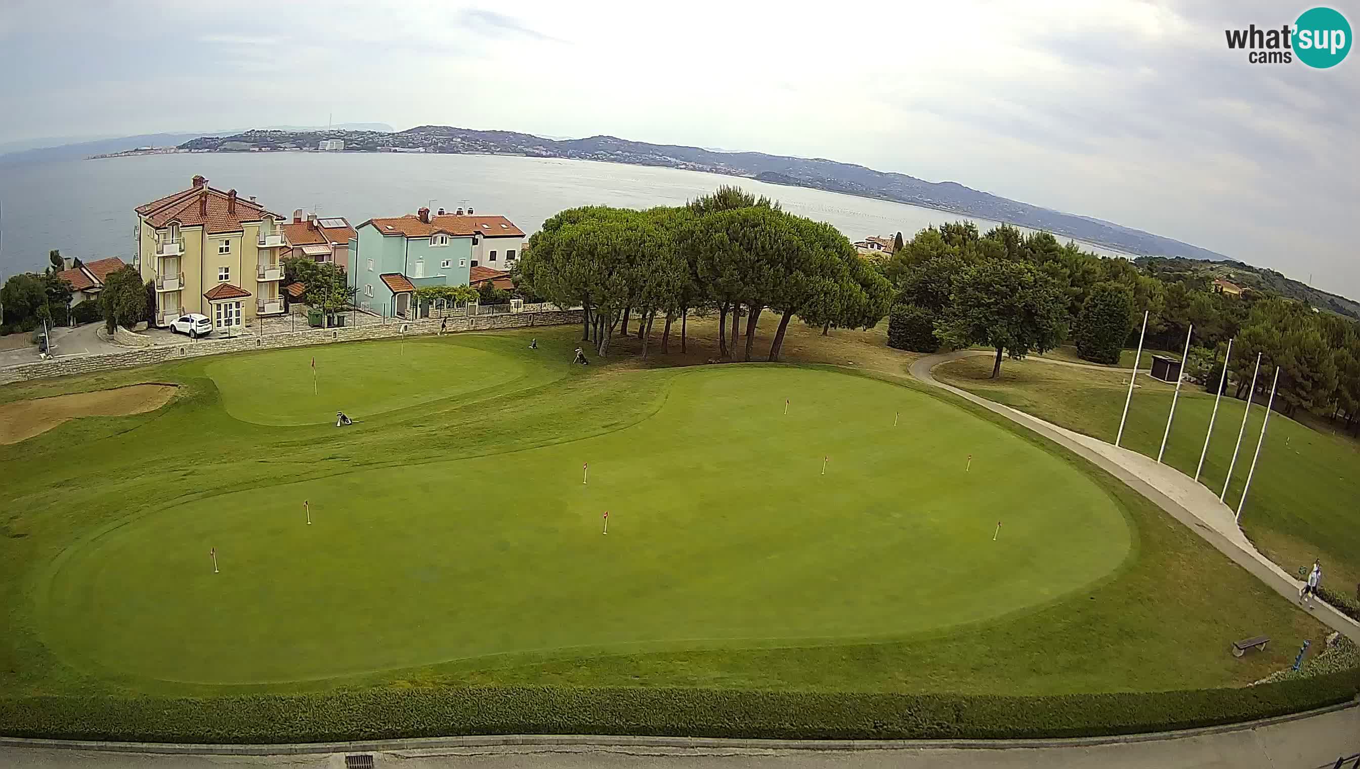 Golf Adriatique Webcam en direct Savudrija – Rezidencija Skiper – Istrie – Croatie