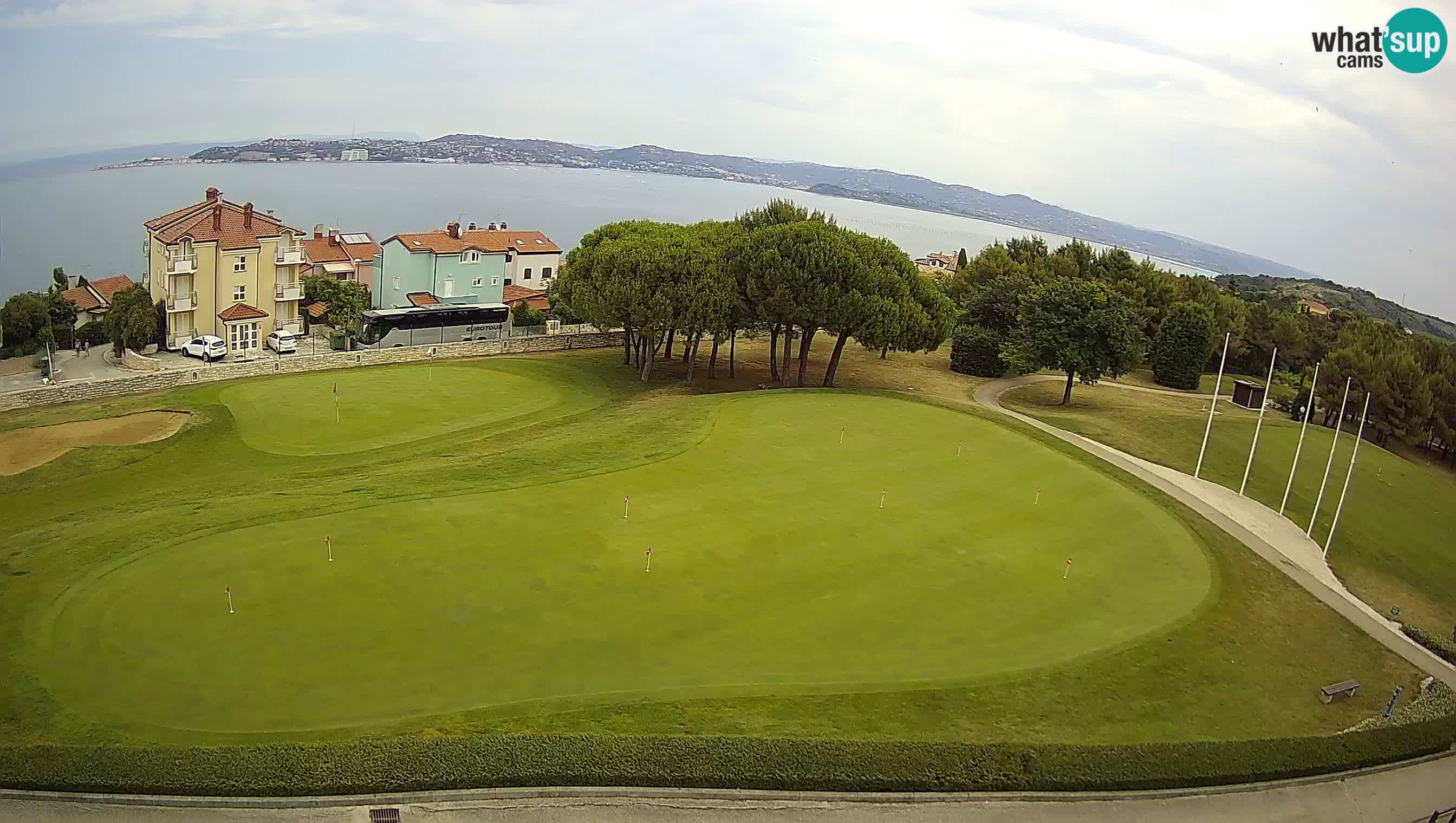 Golf Adriatic Spletna kamera v živo Savudrija – Rezidencija Skiper – Istra – Hrvaška