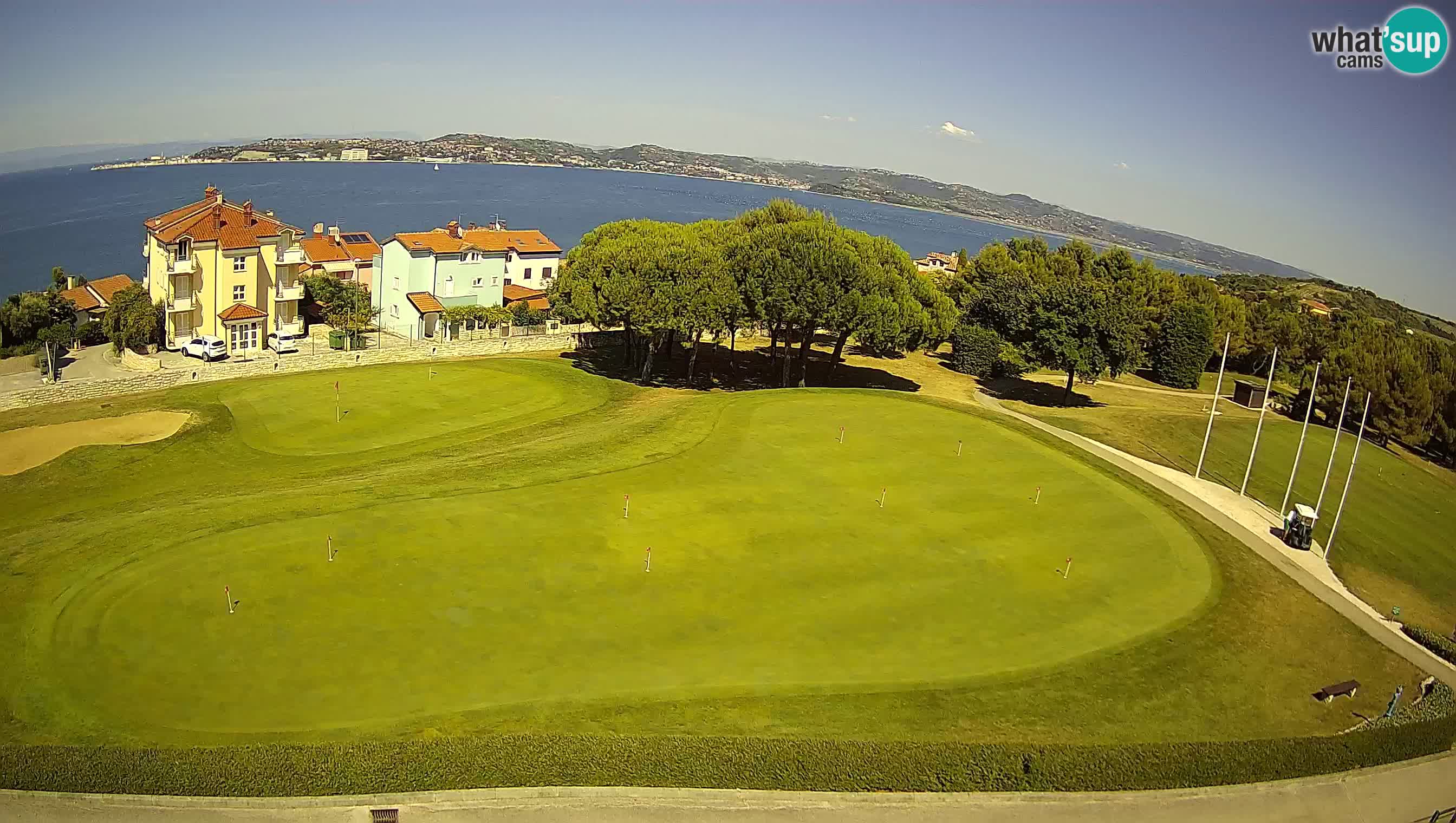 Golf Adriatic Live webcam Savudrija – Rezidencija Skiper – Istria – Croazia
