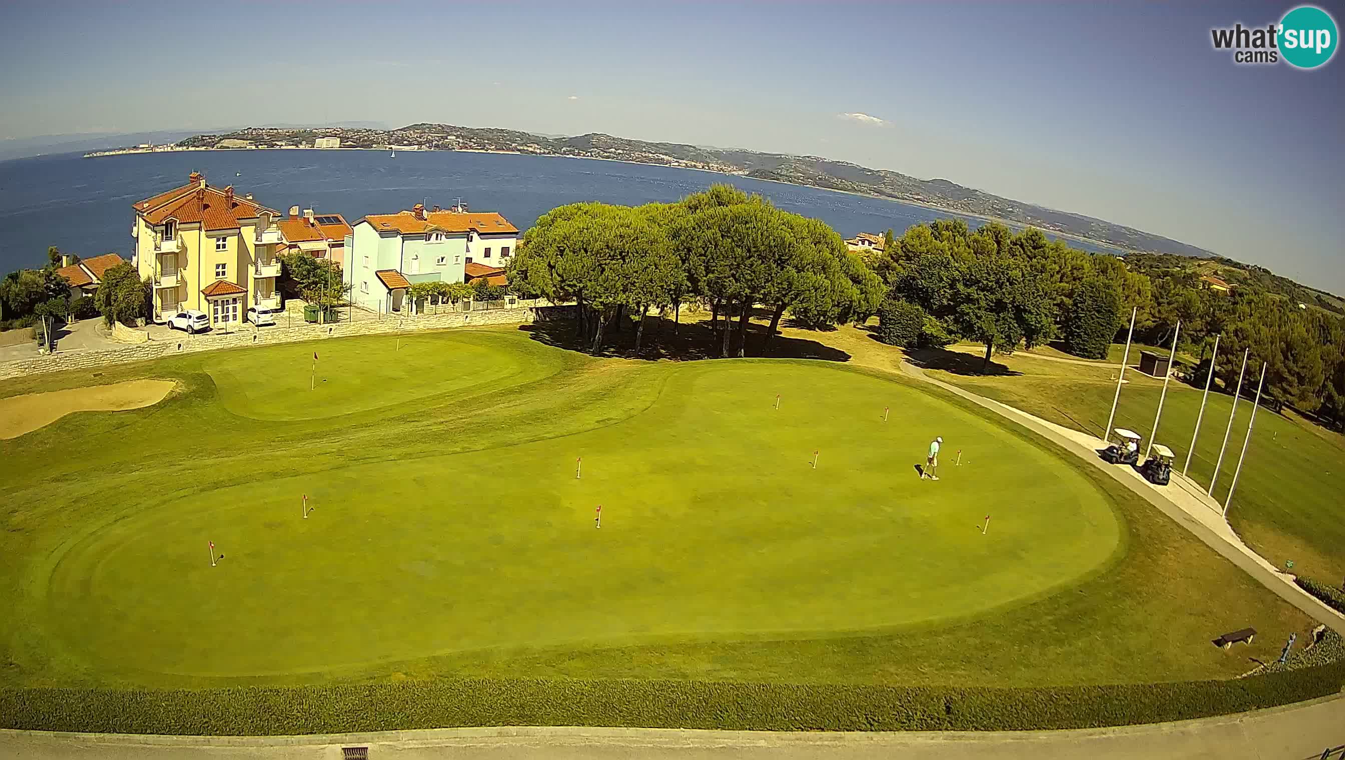 Golf Adriatic Cámara web en vivo Savudrija – Rezidencija Skiper – Istria – Croacia