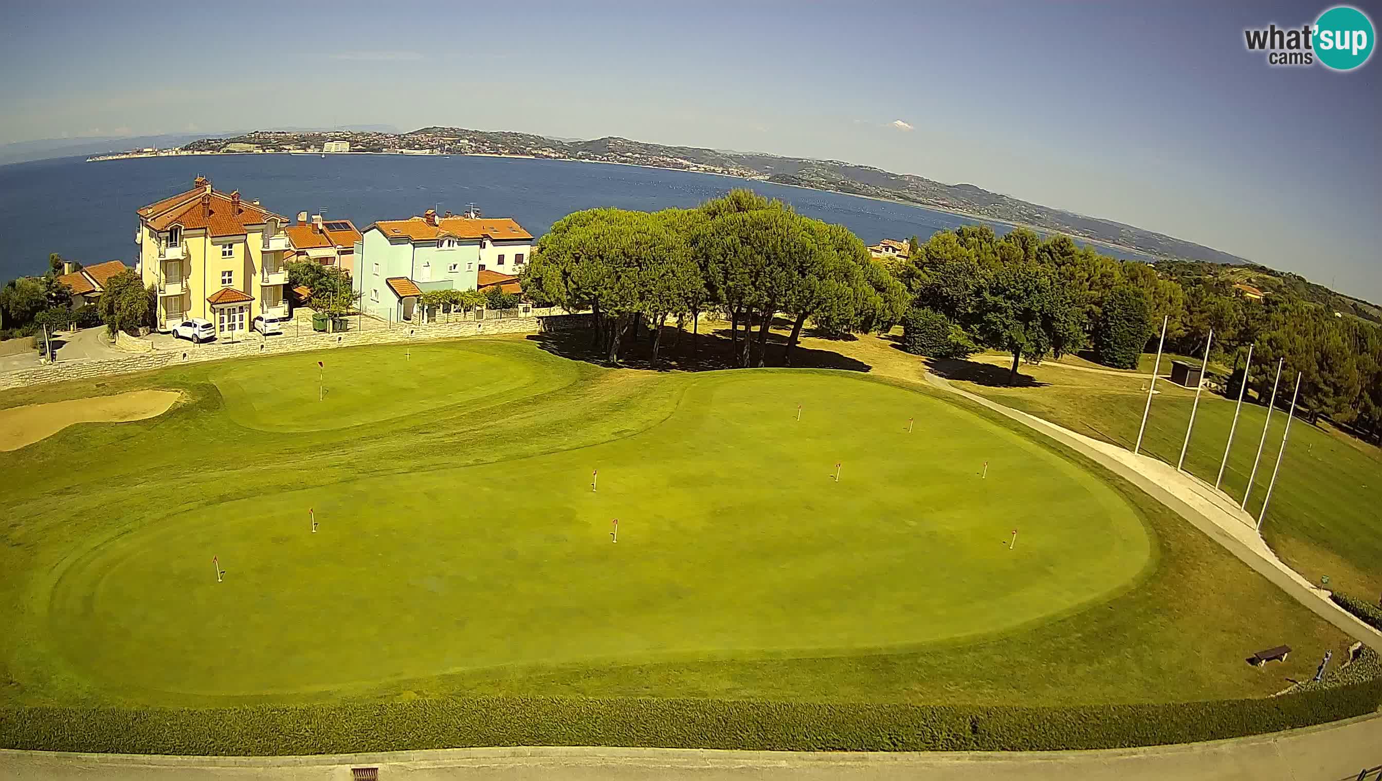 Golf Adriatic Live webcam Savudrija – Rezidencija Skiper – Istria – Croazia