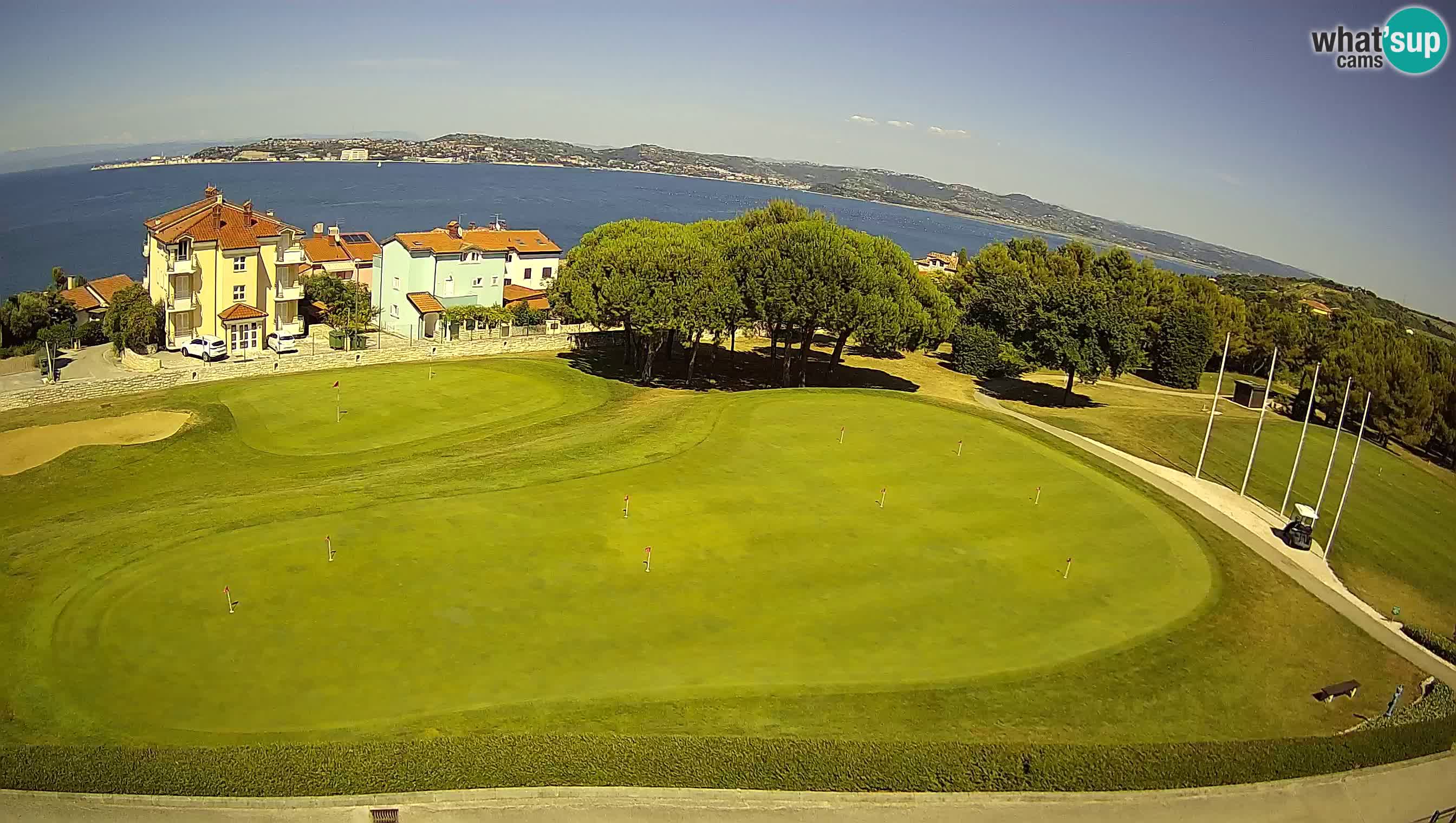 Golf Adriatic Spletna kamera v živo Savudrija – Rezidencija Skiper – Istra – Hrvaška