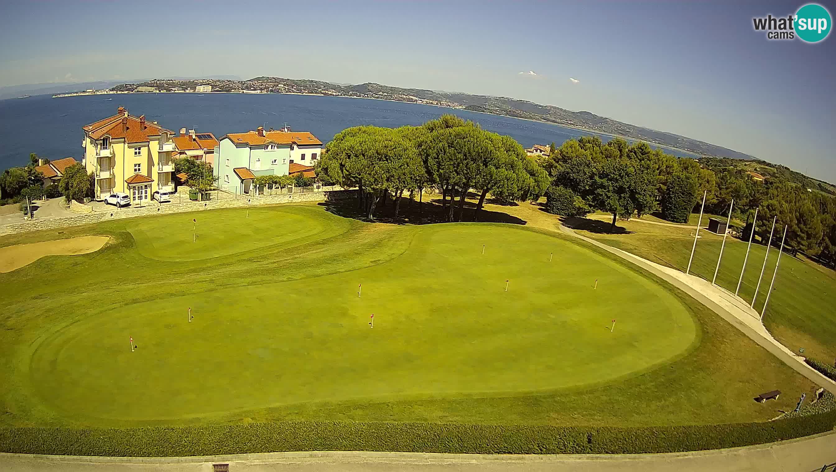 Golf Adriatic Cámara web en vivo Savudrija – Rezidencija Skiper – Istria – Croacia