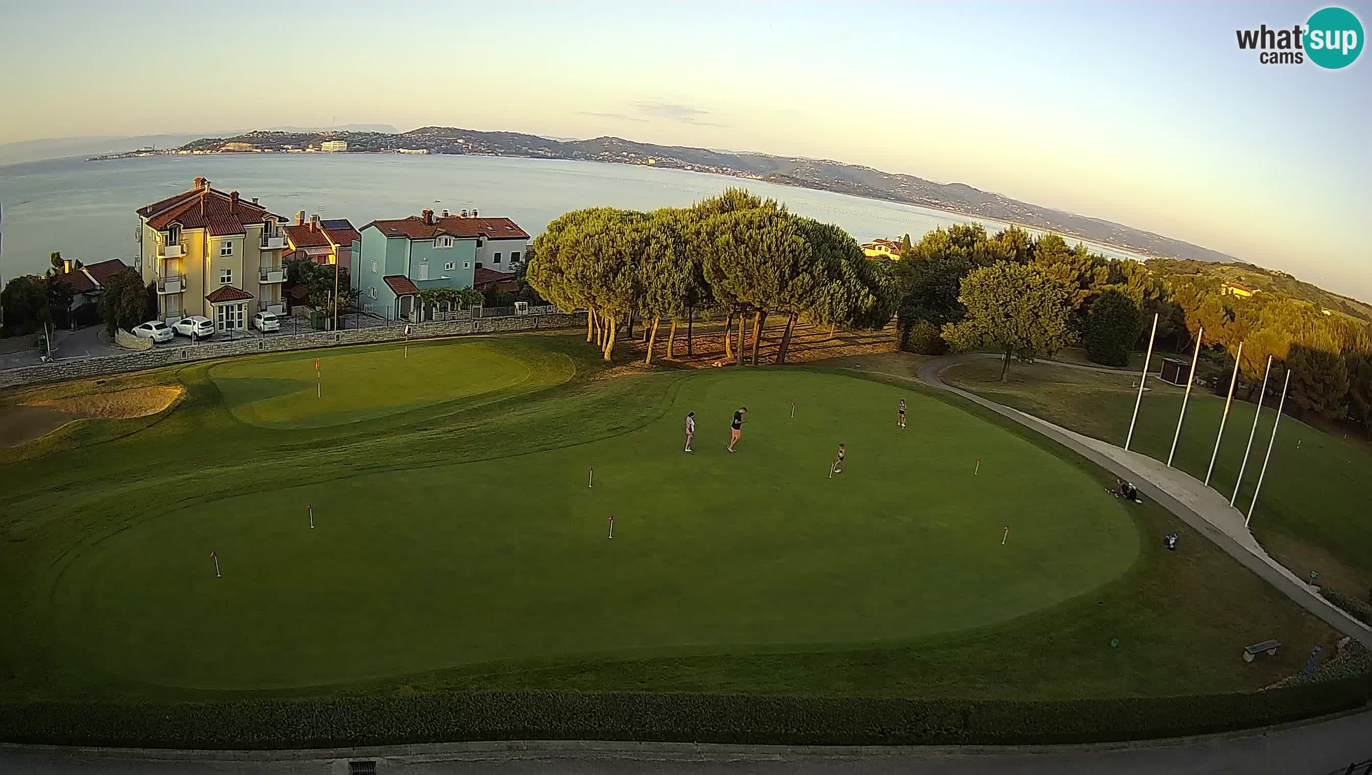 Golf Adriatic Live webcam Savudrija – Rezidencija Skiper – Istria – Croatia