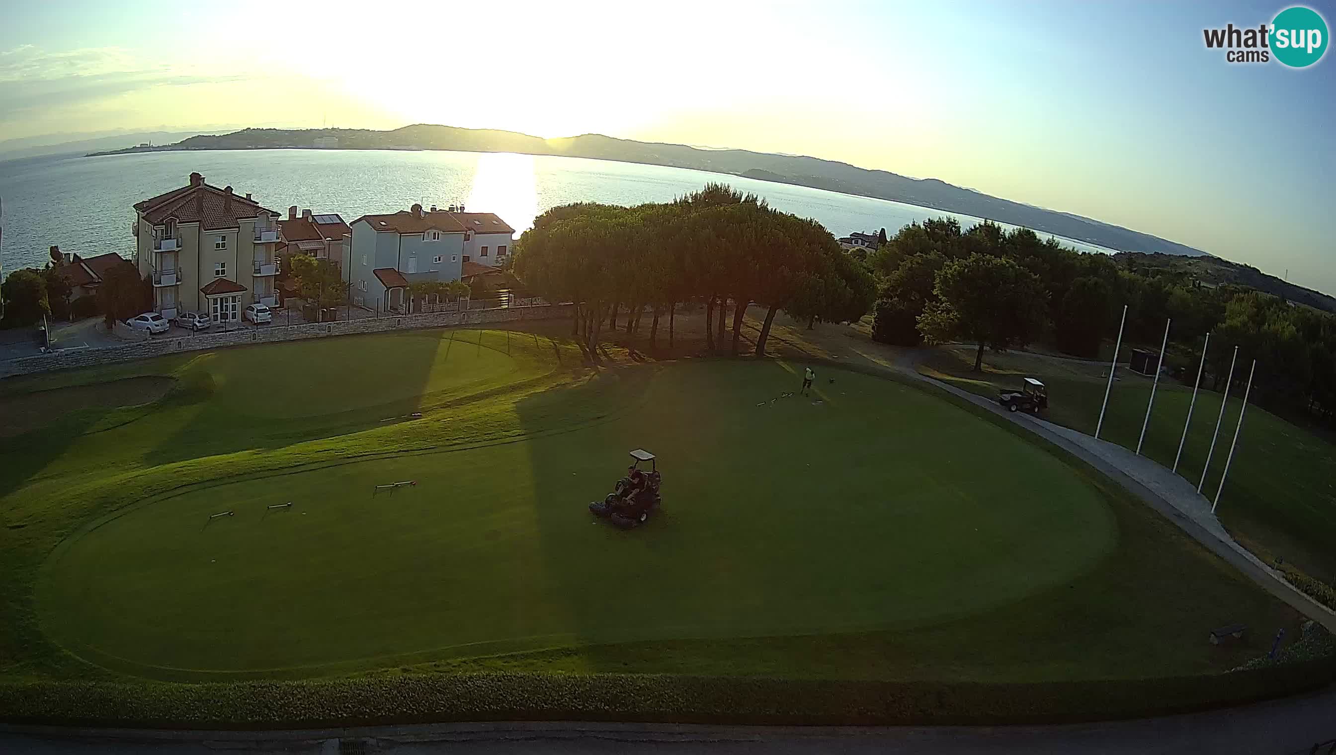 Golf Adriatic Live webcam Savudrija – Rezidencija Skiper – Istria – Croatia