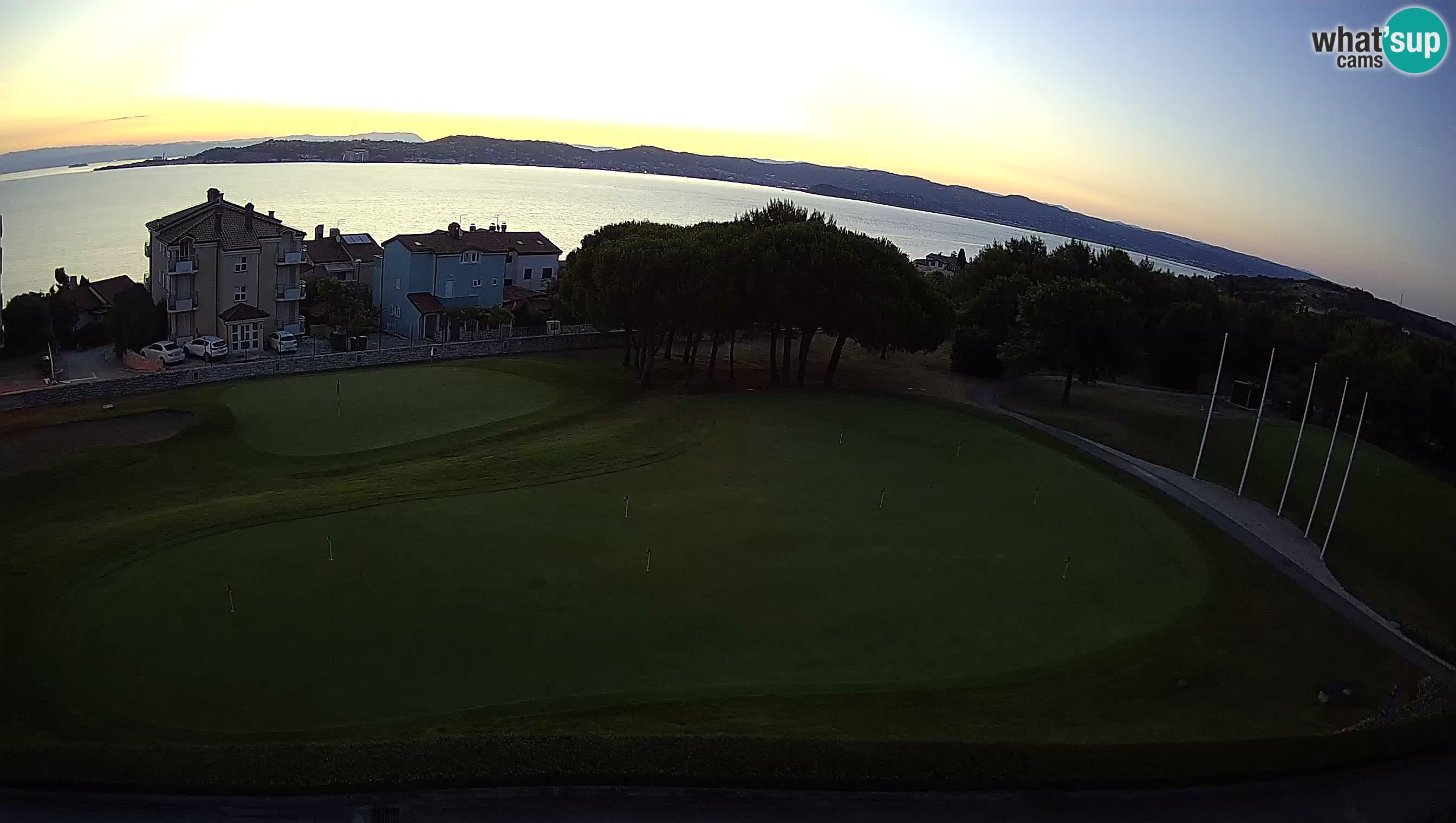 Golf Adriatic Spletna kamera v živo Savudrija – Rezidencija Skiper – Istra – Hrvaška