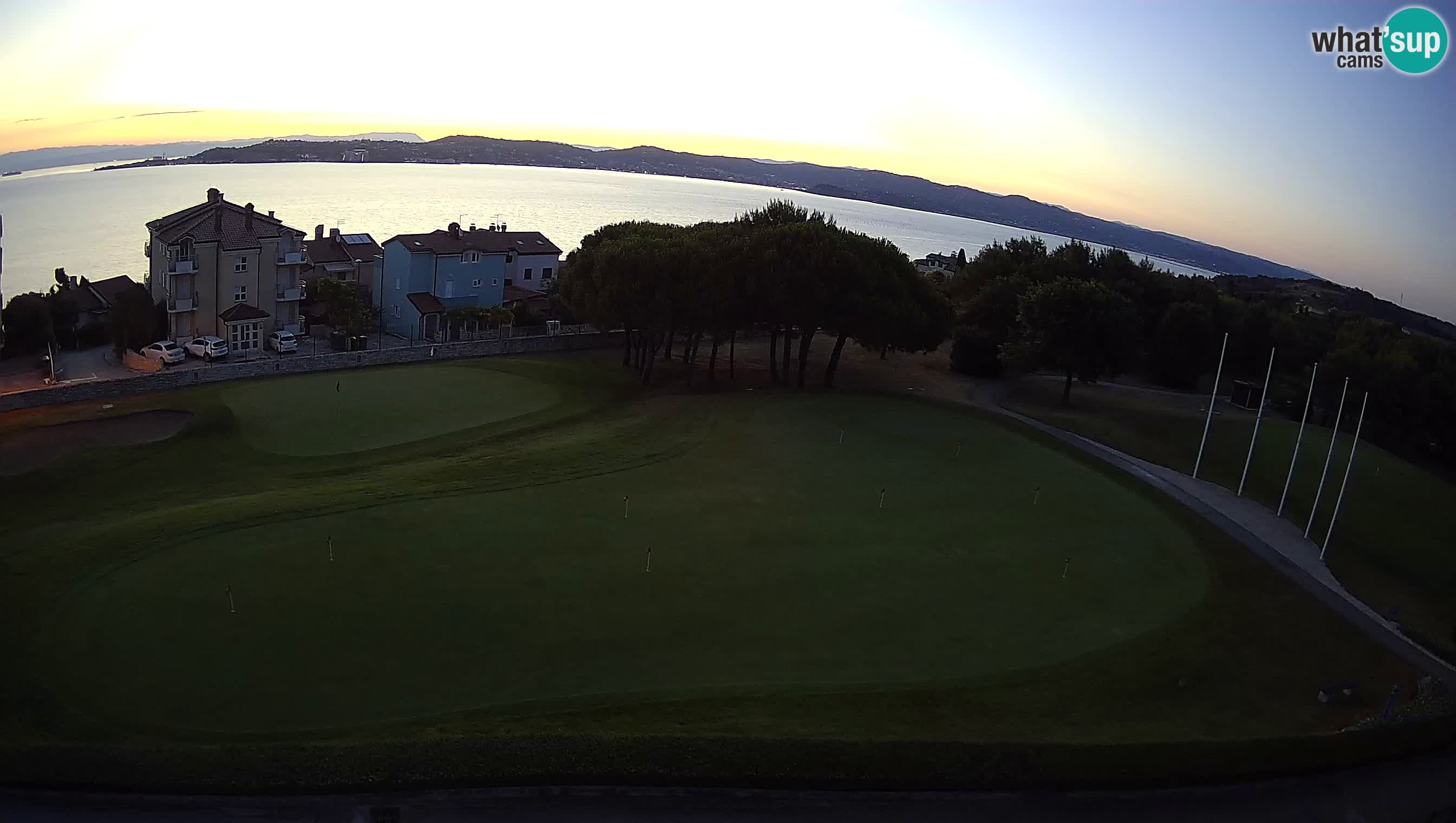 Golf Adriatique Webcam en direct Savudrija – Rezidencija Skiper – Istrie – Croatie