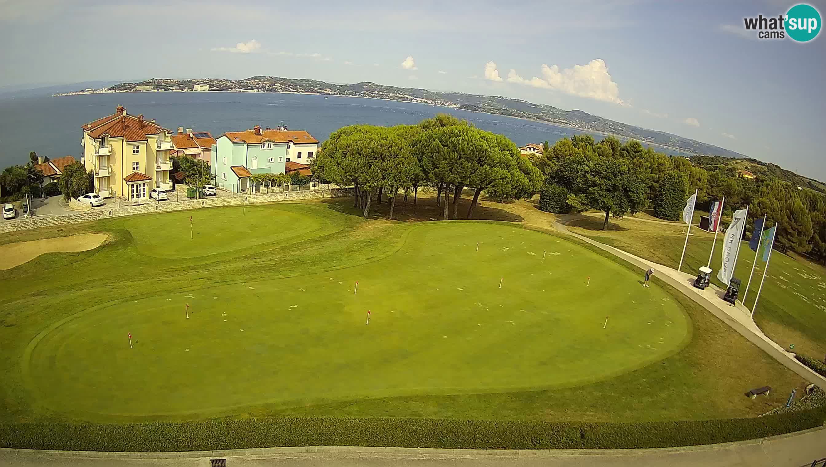 Golf Adriatic Cámara web en vivo Savudrija – Rezidencija Skiper – Istria – Croacia