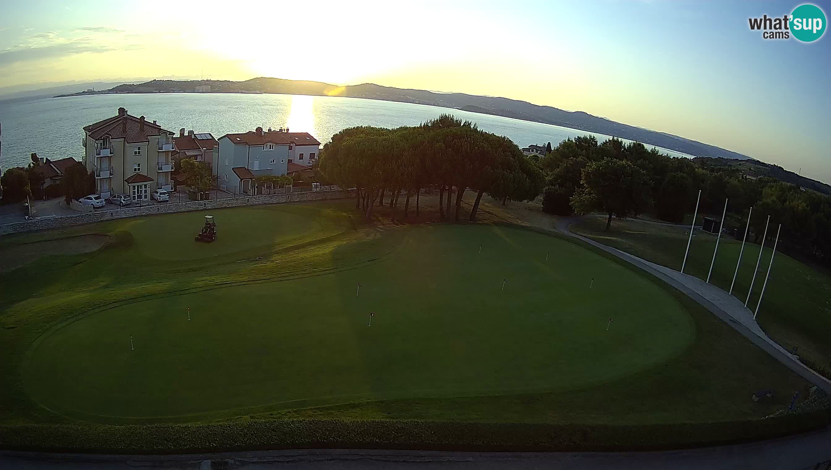 Golf Adriatic Cámara web en vivo Savudrija – Rezidencija Skiper – Istria – Croacia