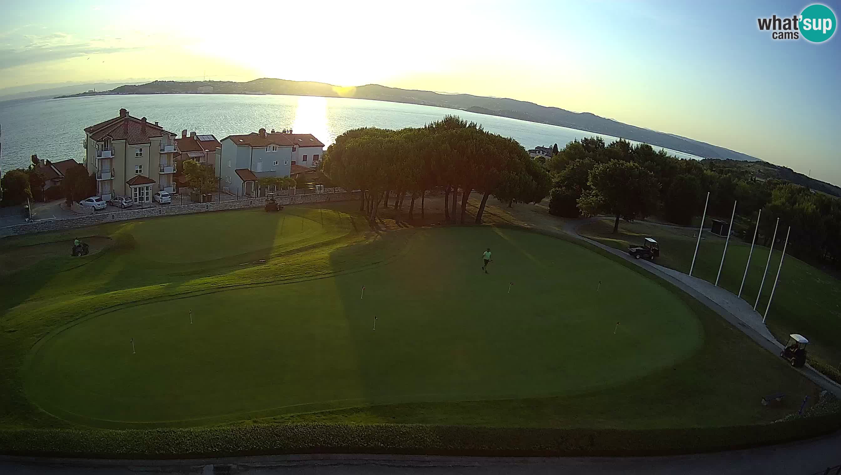Golf Adriatic Live webcam Savudrija – Rezidencija Skiper – Istria – Croatia