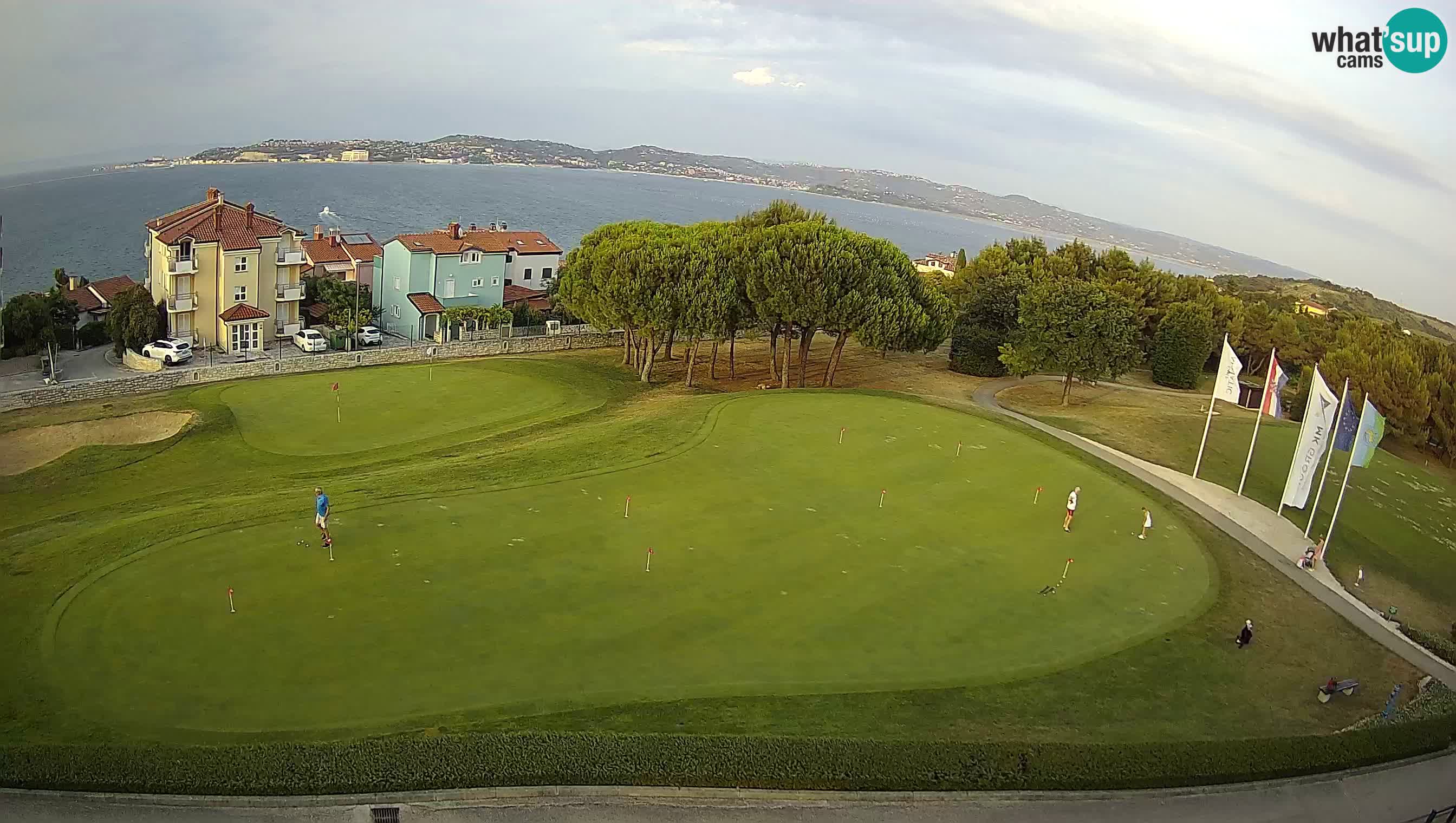 Golf Adriatic Cámara web en vivo Savudrija – Rezidencija Skiper – Istria – Croacia