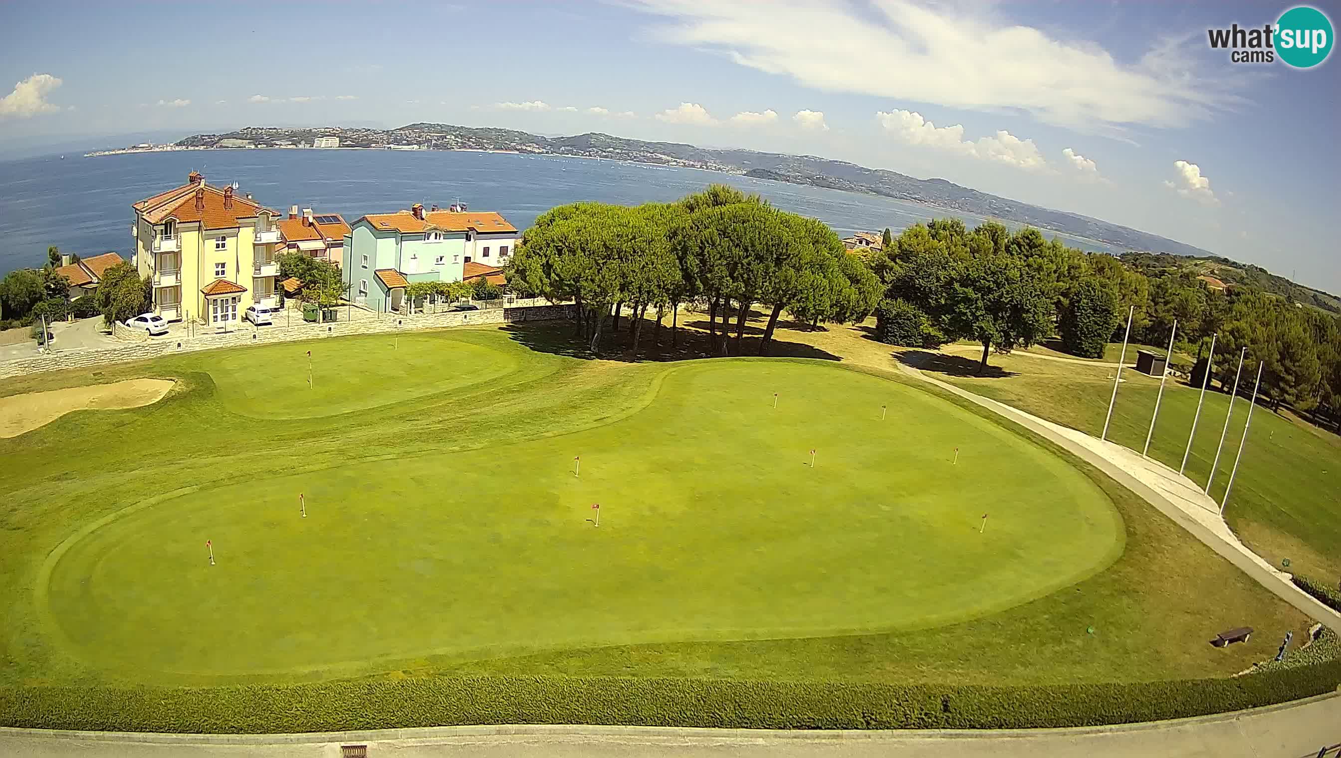 Golf Adriatic Spletna kamera v živo Savudrija – Rezidencija Skiper – Istra – Hrvaška