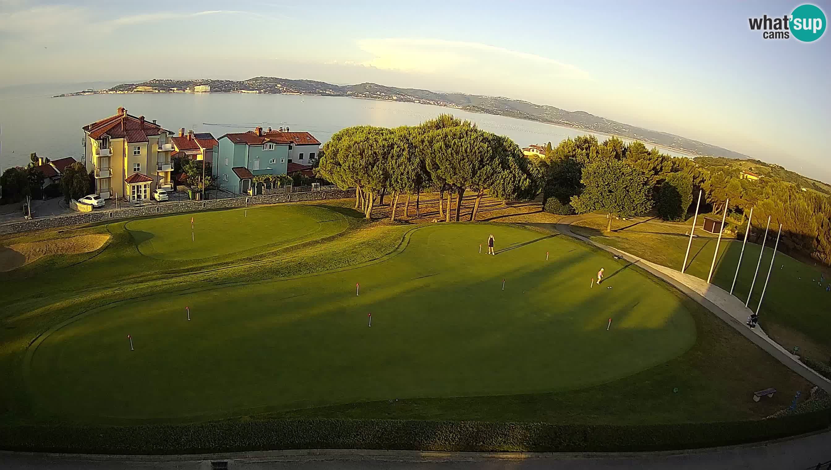 Golf Adriatique Webcam en direct Savudrija – Rezidencija Skiper – Istrie – Croatie
