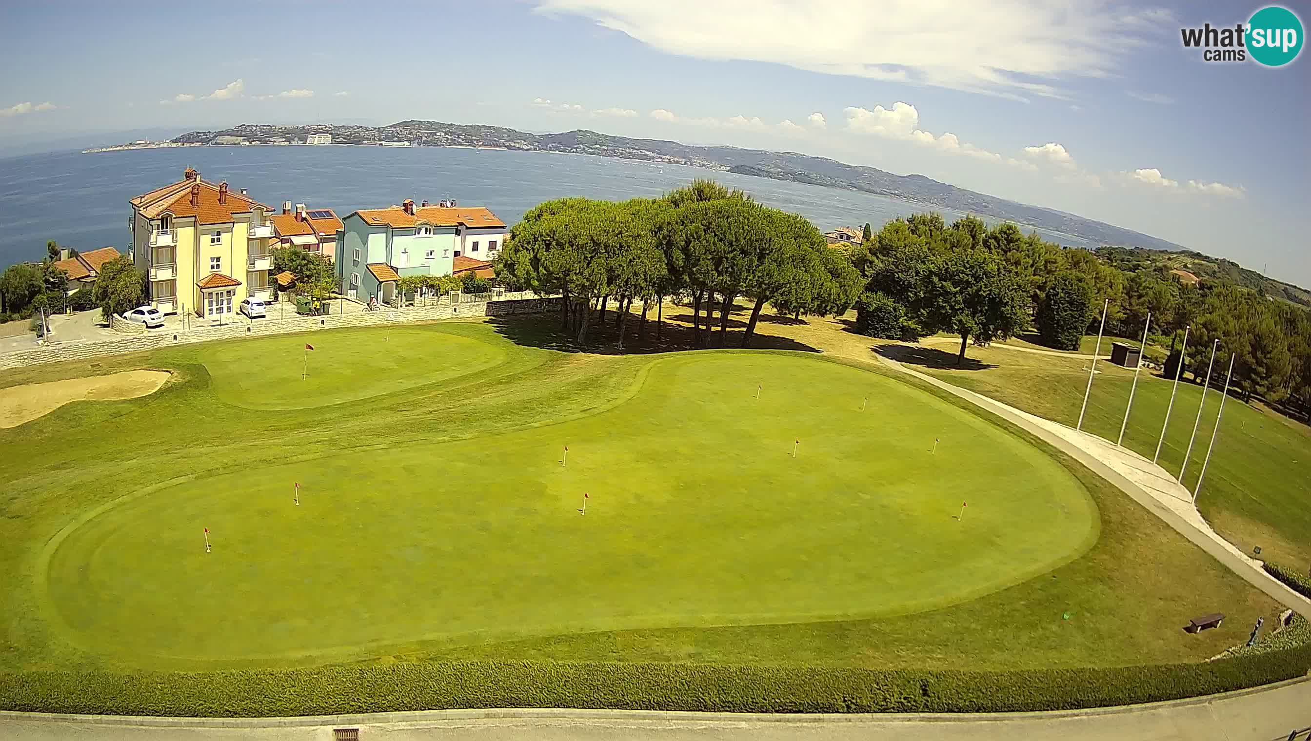 Golf Adriatic Live webcam Savudrija – Rezidencija Skiper – Istria – Croazia