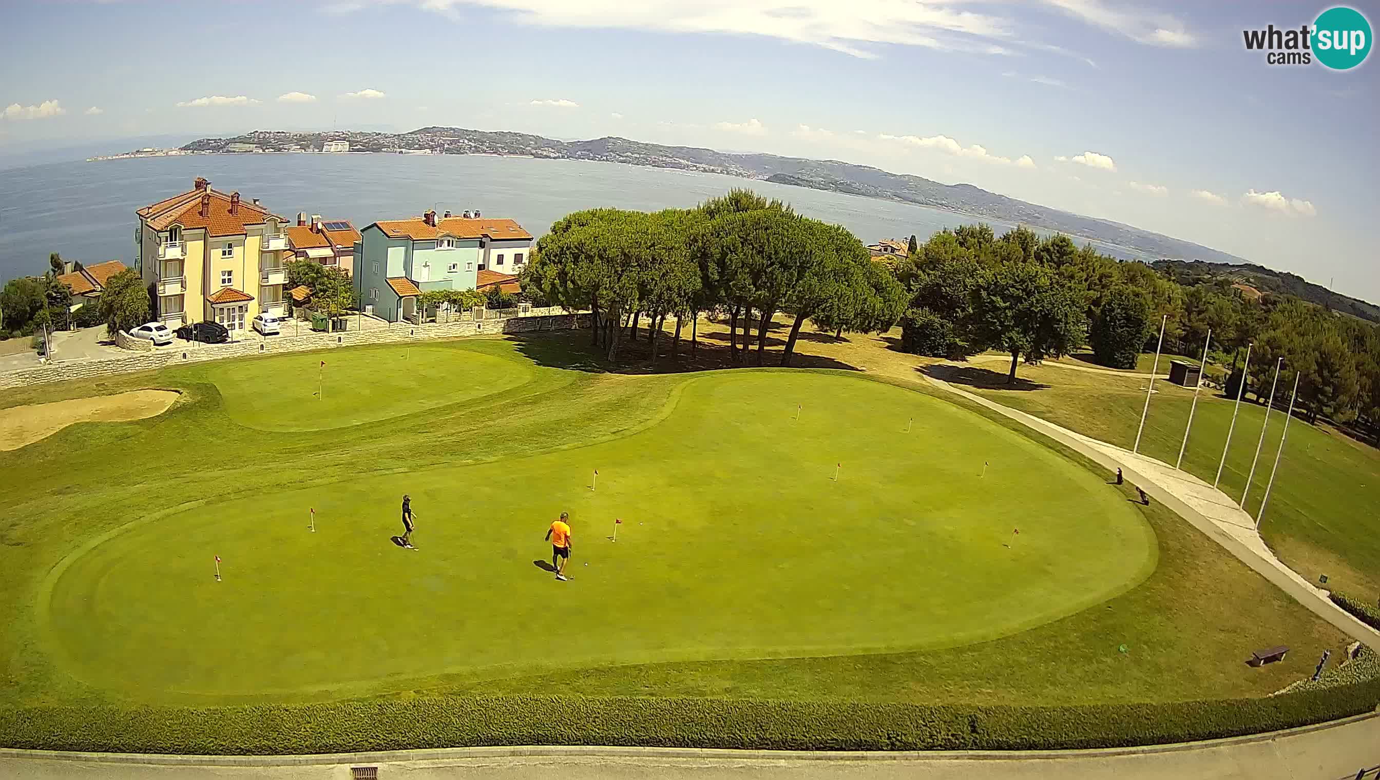 Golf Adriatique Webcam en direct Savudrija – Rezidencija Skiper – Istrie – Croatie