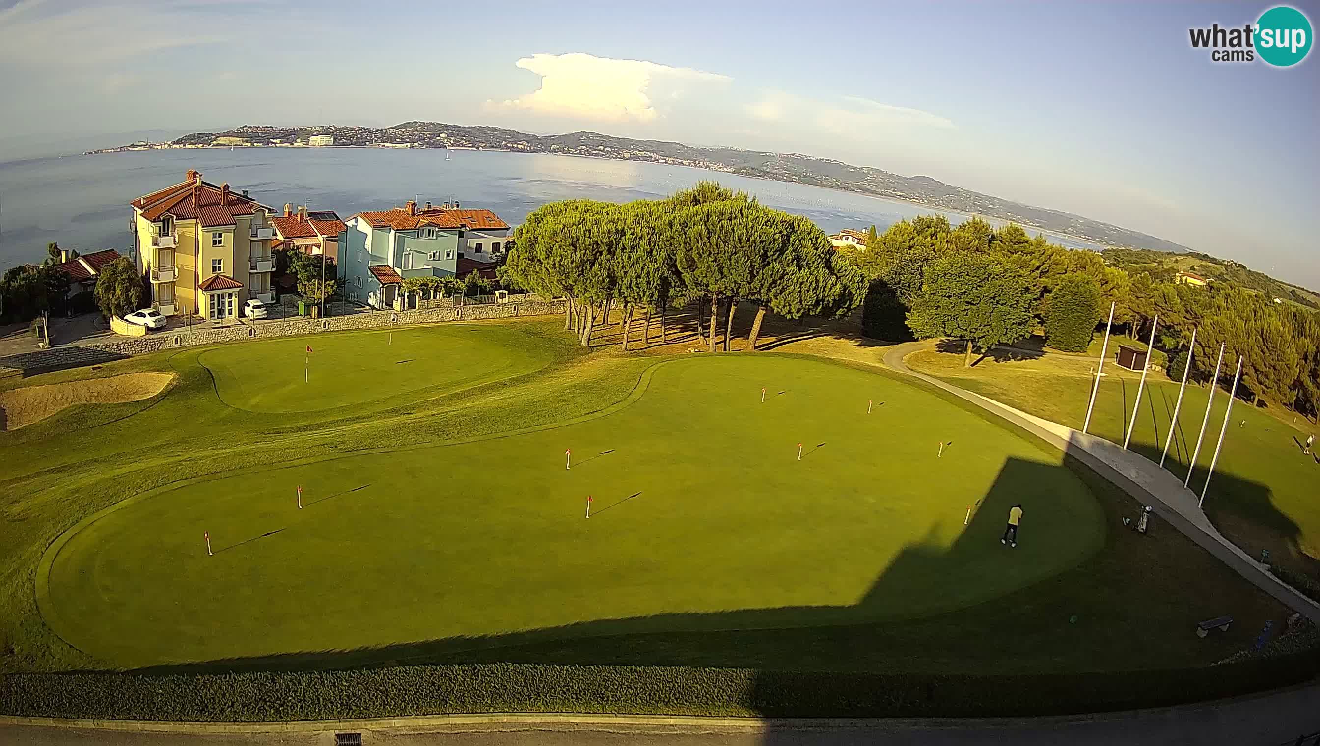 Golf Adriatique Webcam en direct Savudrija – Rezidencija Skiper – Istrie – Croatie