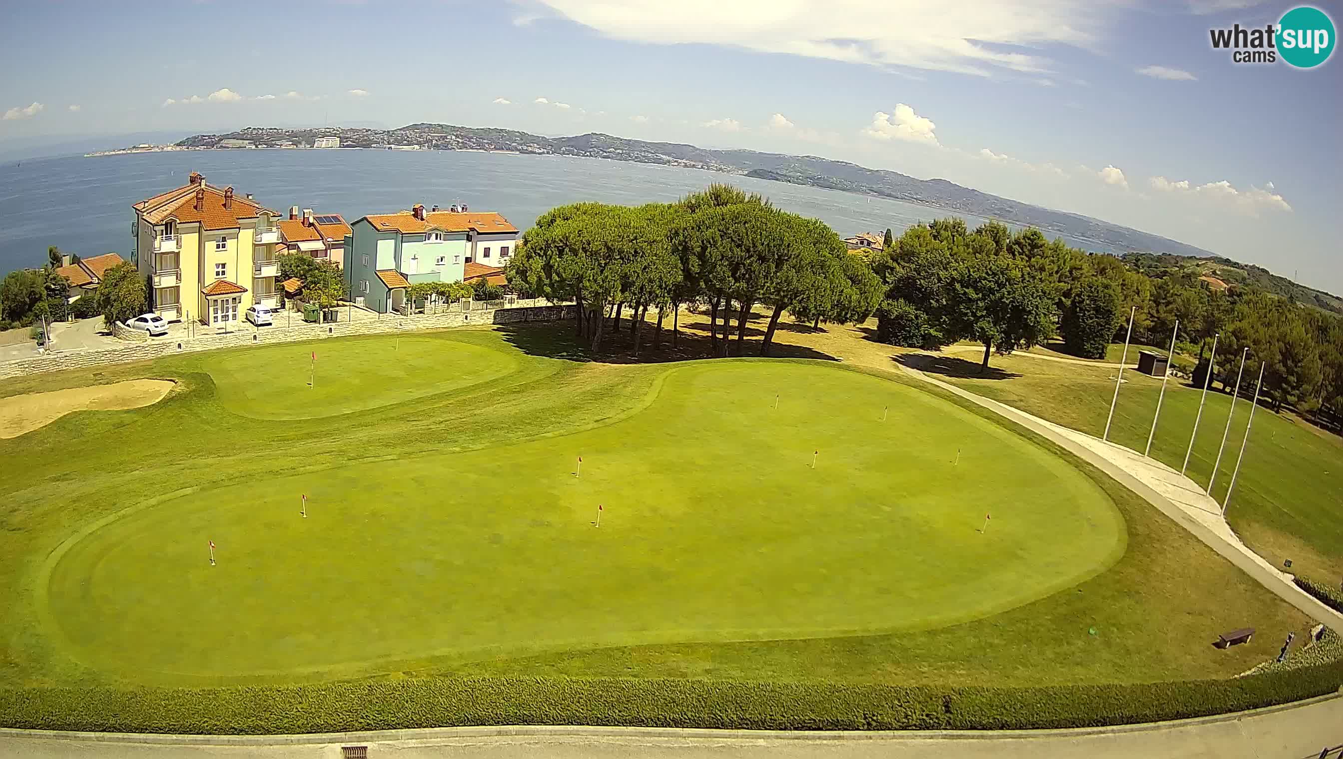 Golf Adriatique Webcam en direct Savudrija – Rezidencija Skiper – Istrie – Croatie