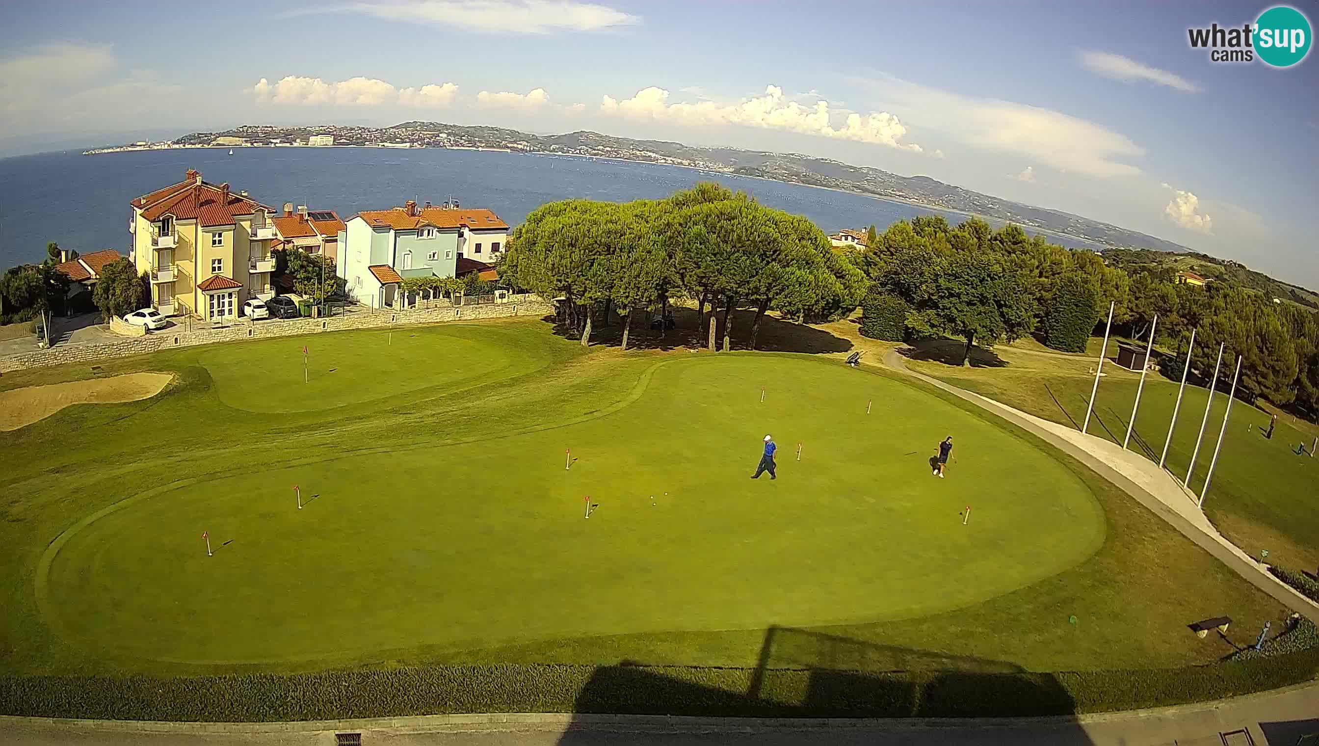 Golf Adriatique Webcam en direct Savudrija – Rezidencija Skiper – Istrie – Croatie