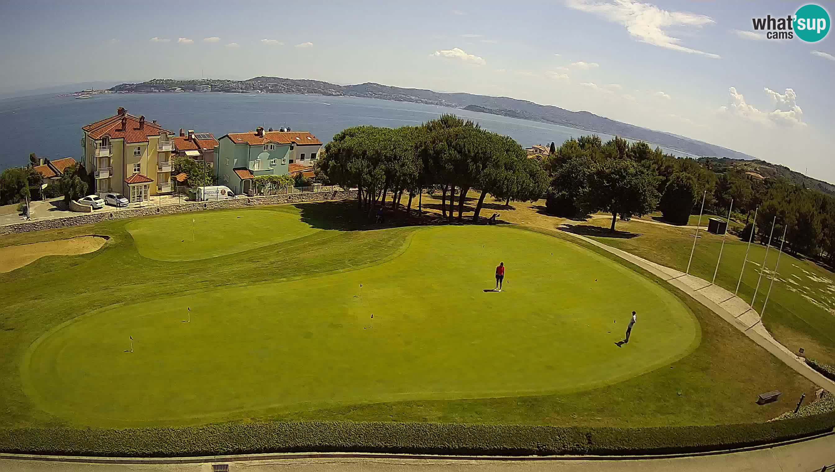 Golf Adriatique Webcam en direct Savudrija – Rezidencija Skiper – Istrie – Croatie