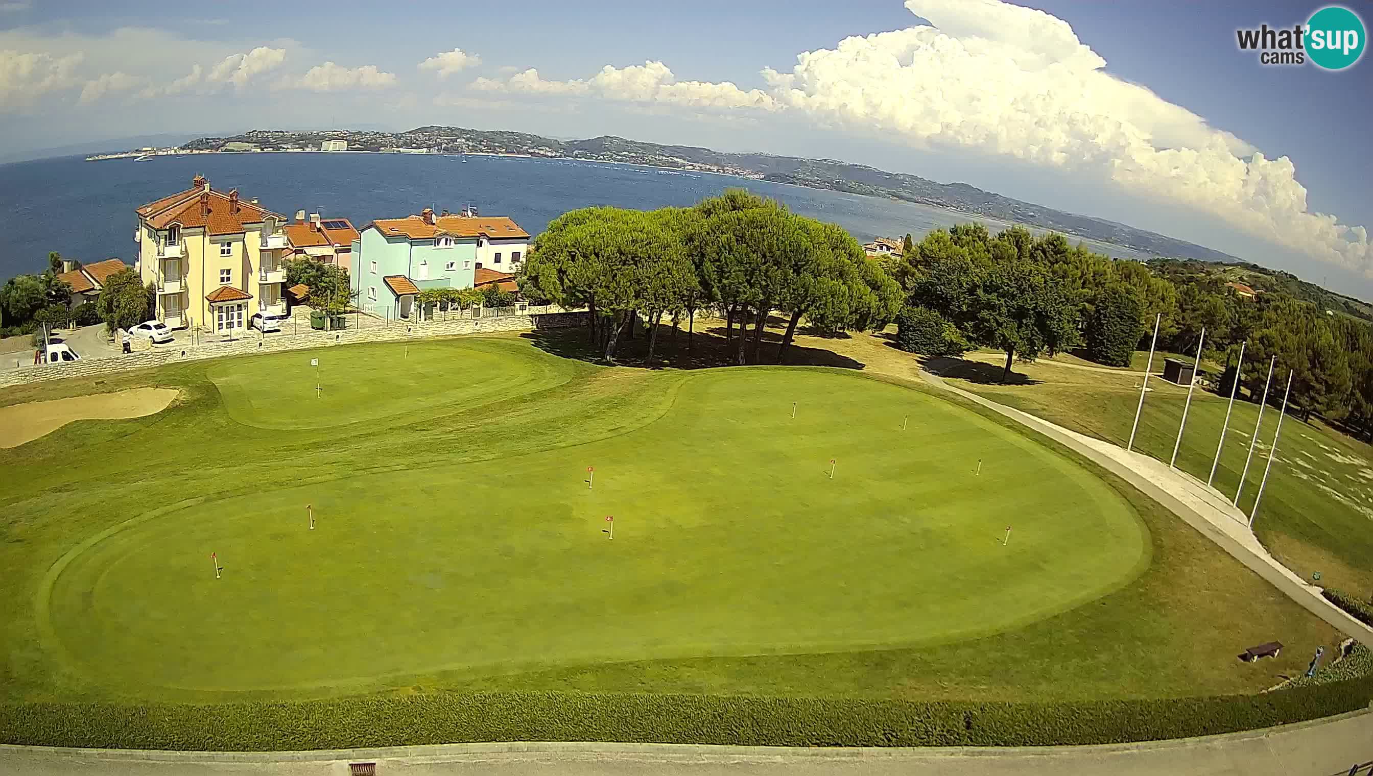 Golf Adriatic Cámara web en vivo Savudrija – Rezidencija Skiper – Istria – Croacia