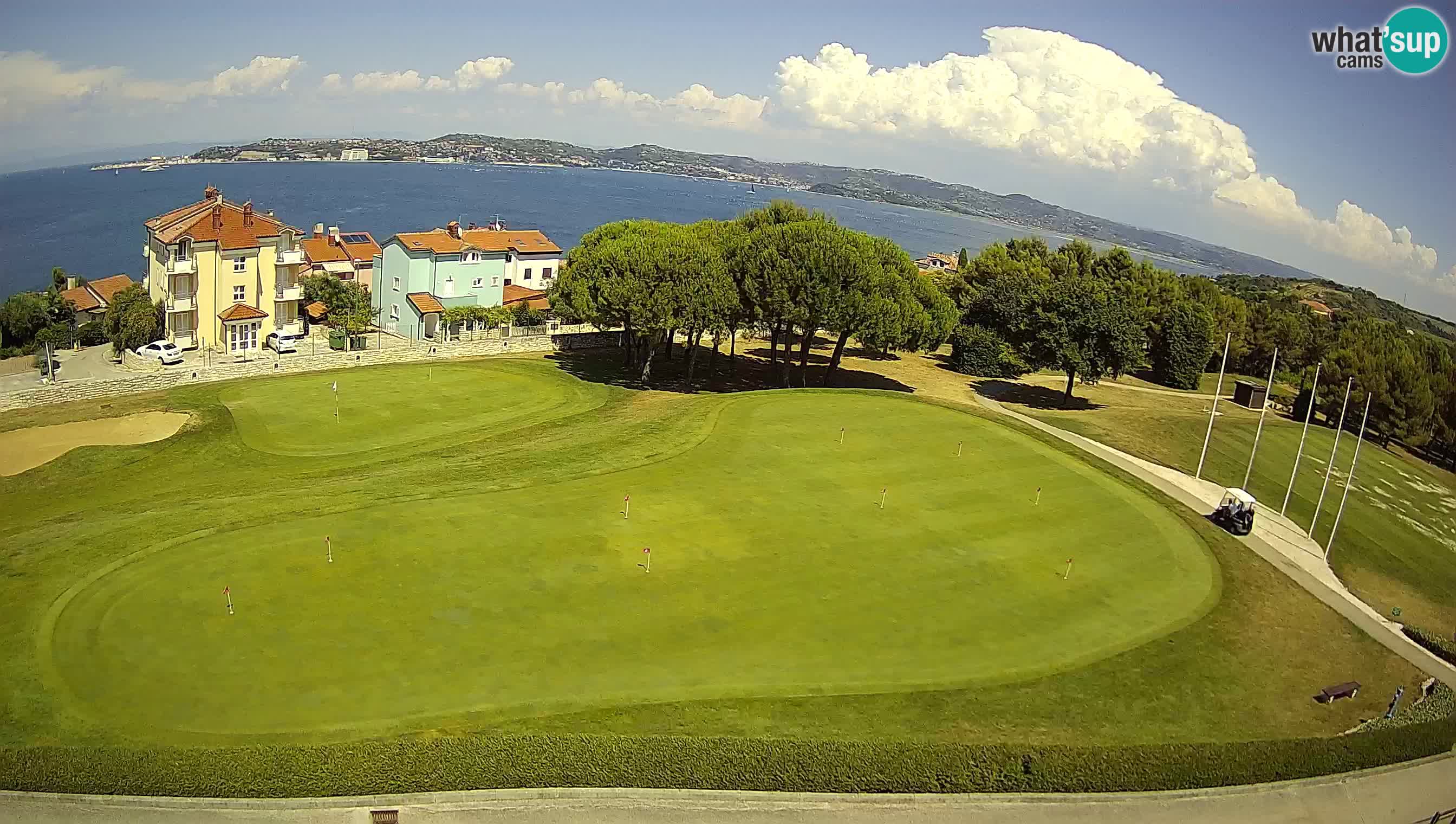 Golf Adriatic Live webcam Savudrija – Rezidencija Skiper – Istria – Croatia