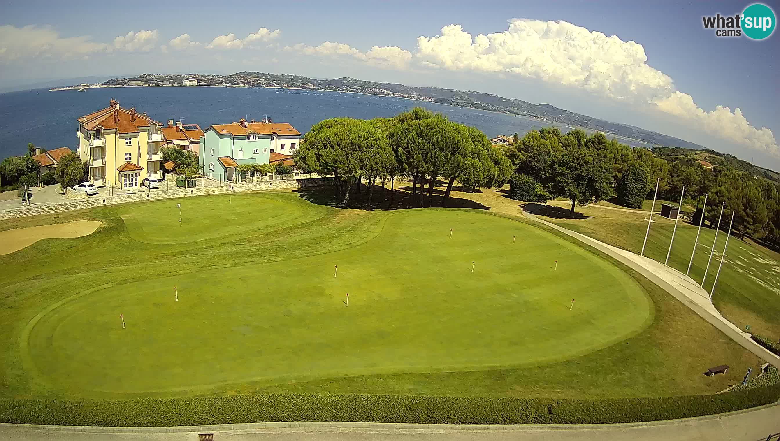 Golf Adriatic Spletna kamera v živo Savudrija – Rezidencija Skiper – Istra – Hrvaška