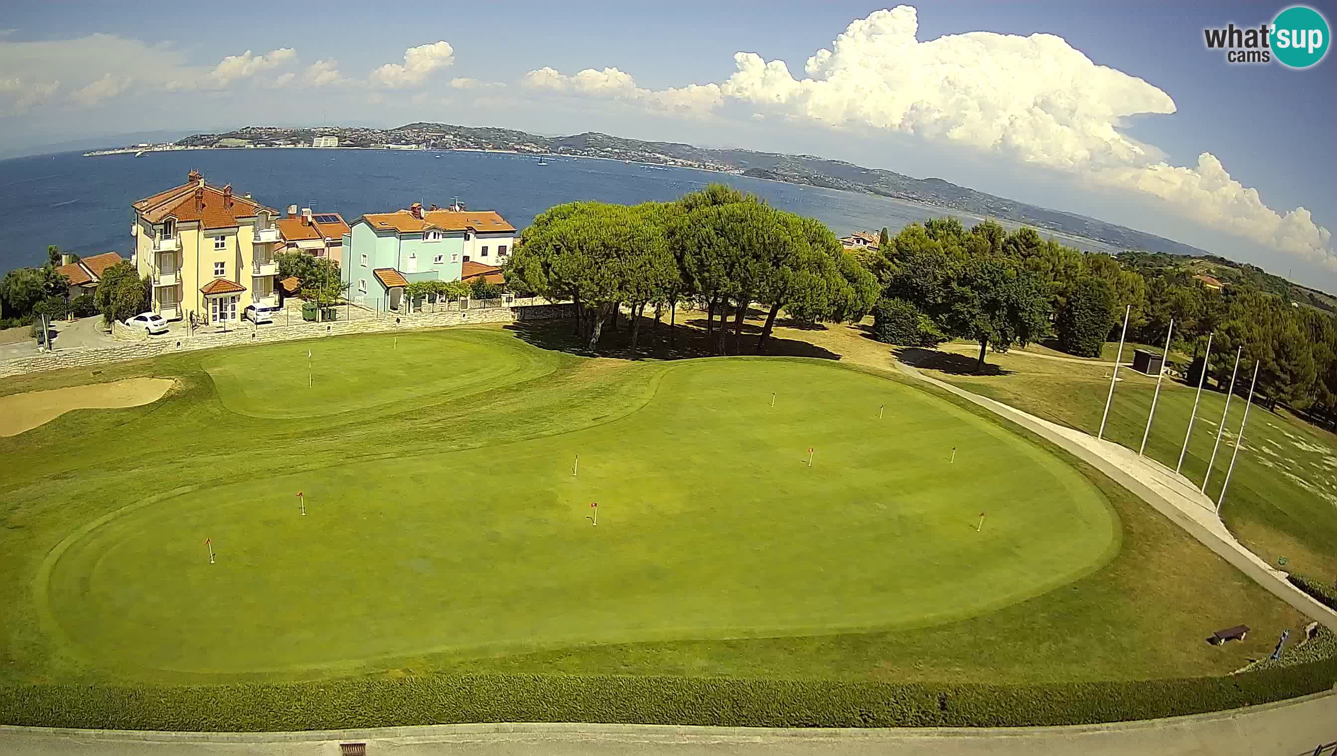 Golf Adriatic Spletna kamera v živo Savudrija – Rezidencija Skiper – Istra – Hrvaška