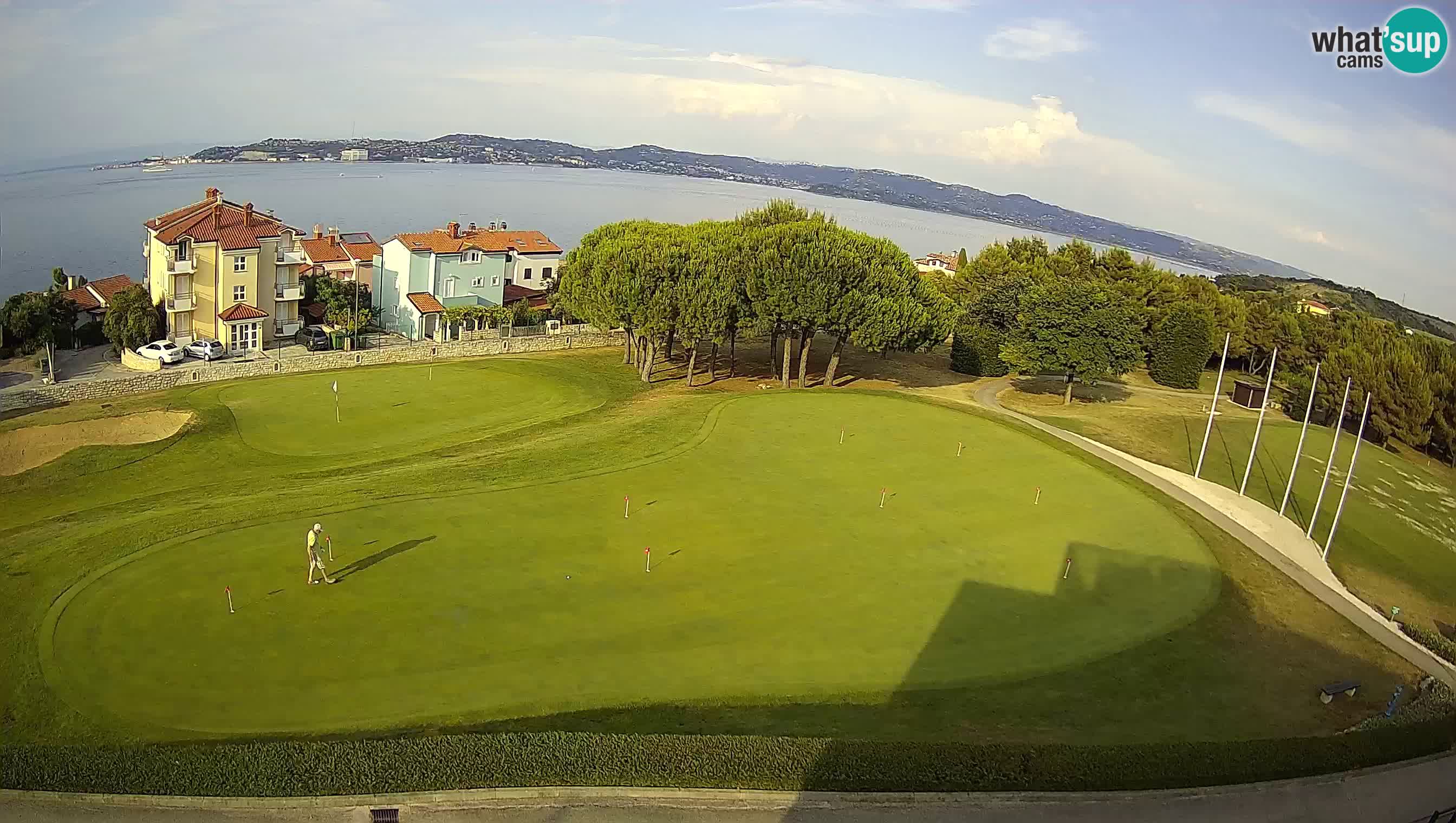 Golf Adriatic Live webcam Savudrija – Rezidencija Skiper – Istria – Croatia