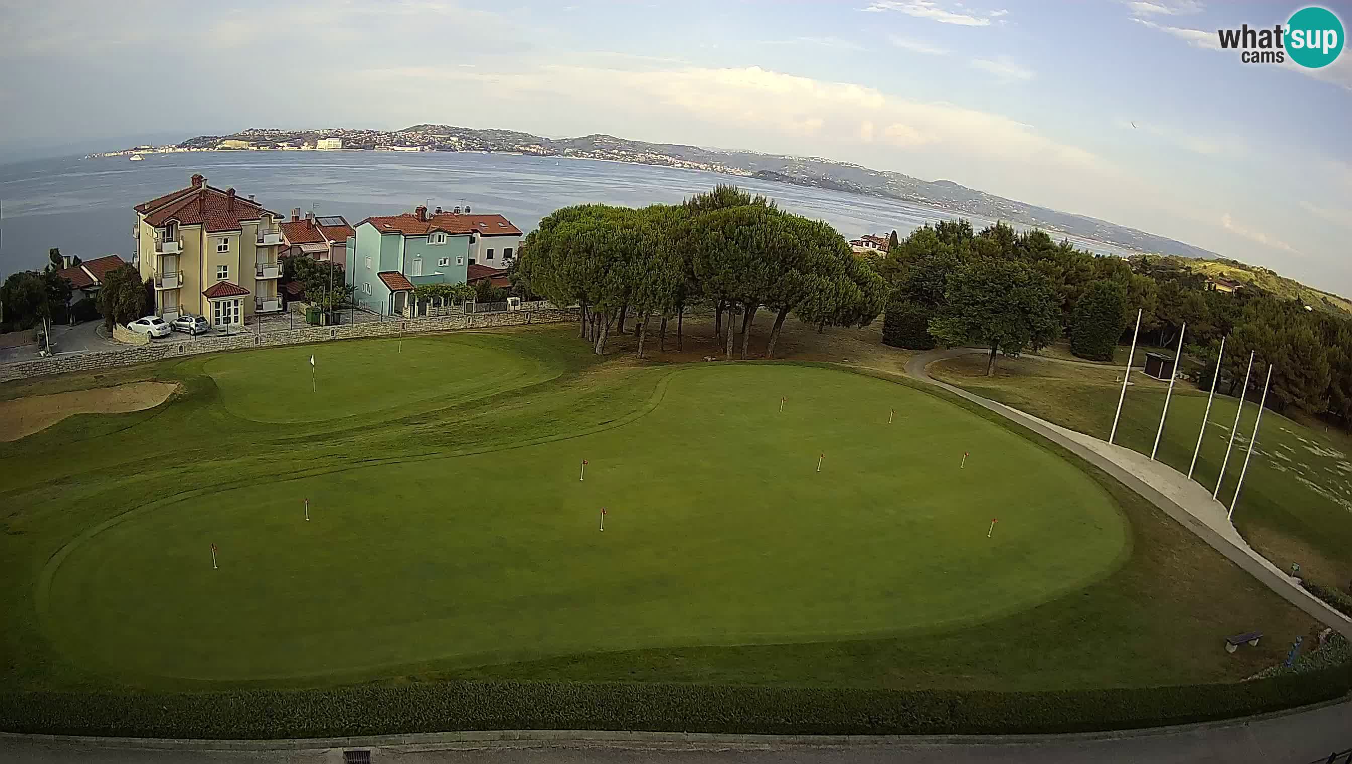 Golf Adriatic Spletna kamera v živo Savudrija – Rezidencija Skiper – Istra – Hrvaška