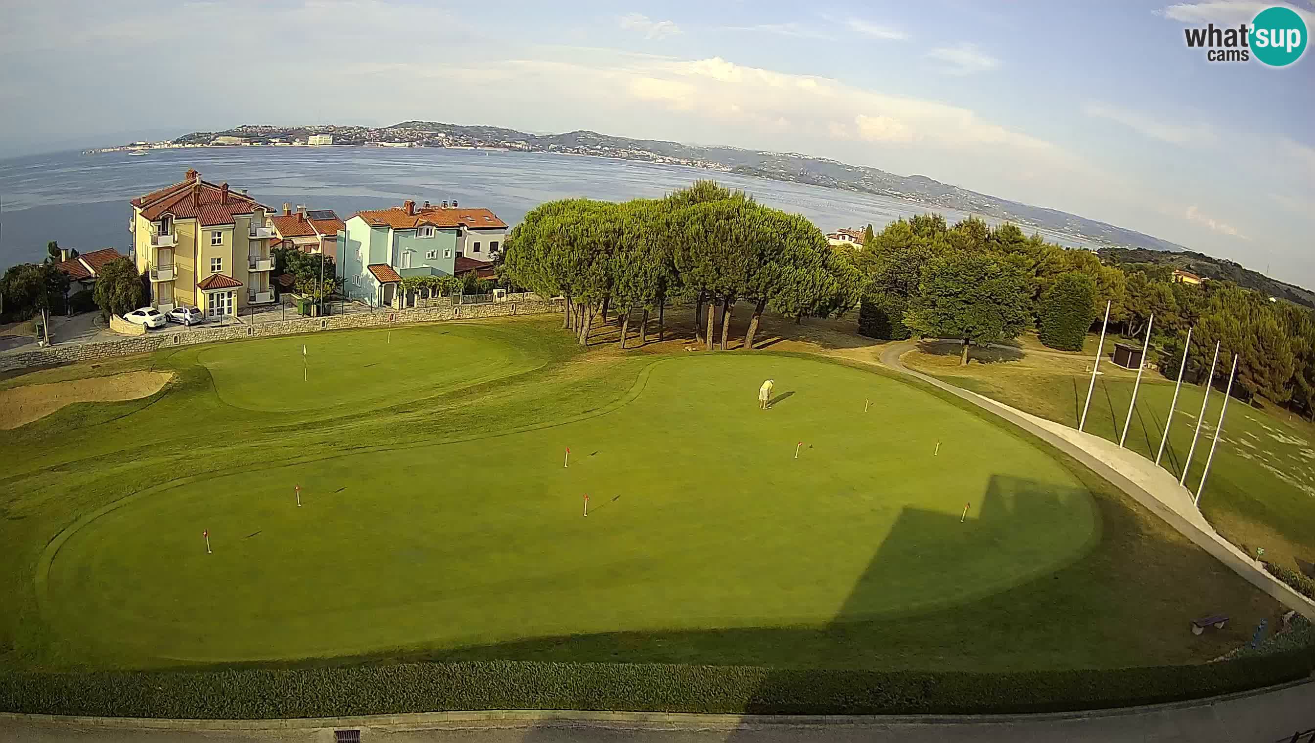 Golf Adriatique Webcam en direct Savudrija – Rezidencija Skiper – Istrie – Croatie