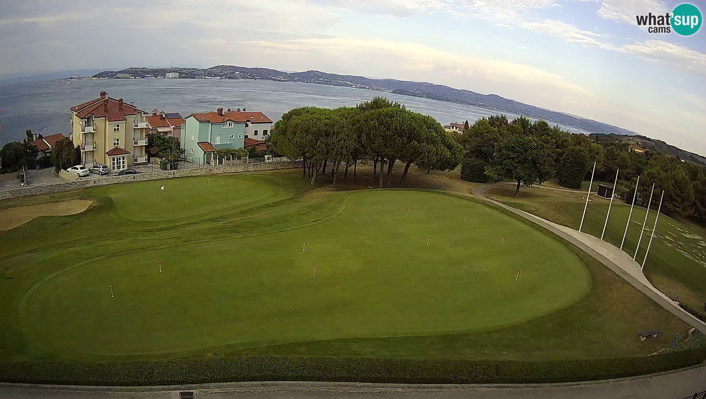 Golf Adriatic Cámara web en vivo Savudrija – Rezidencija Skiper – Istria – Croacia