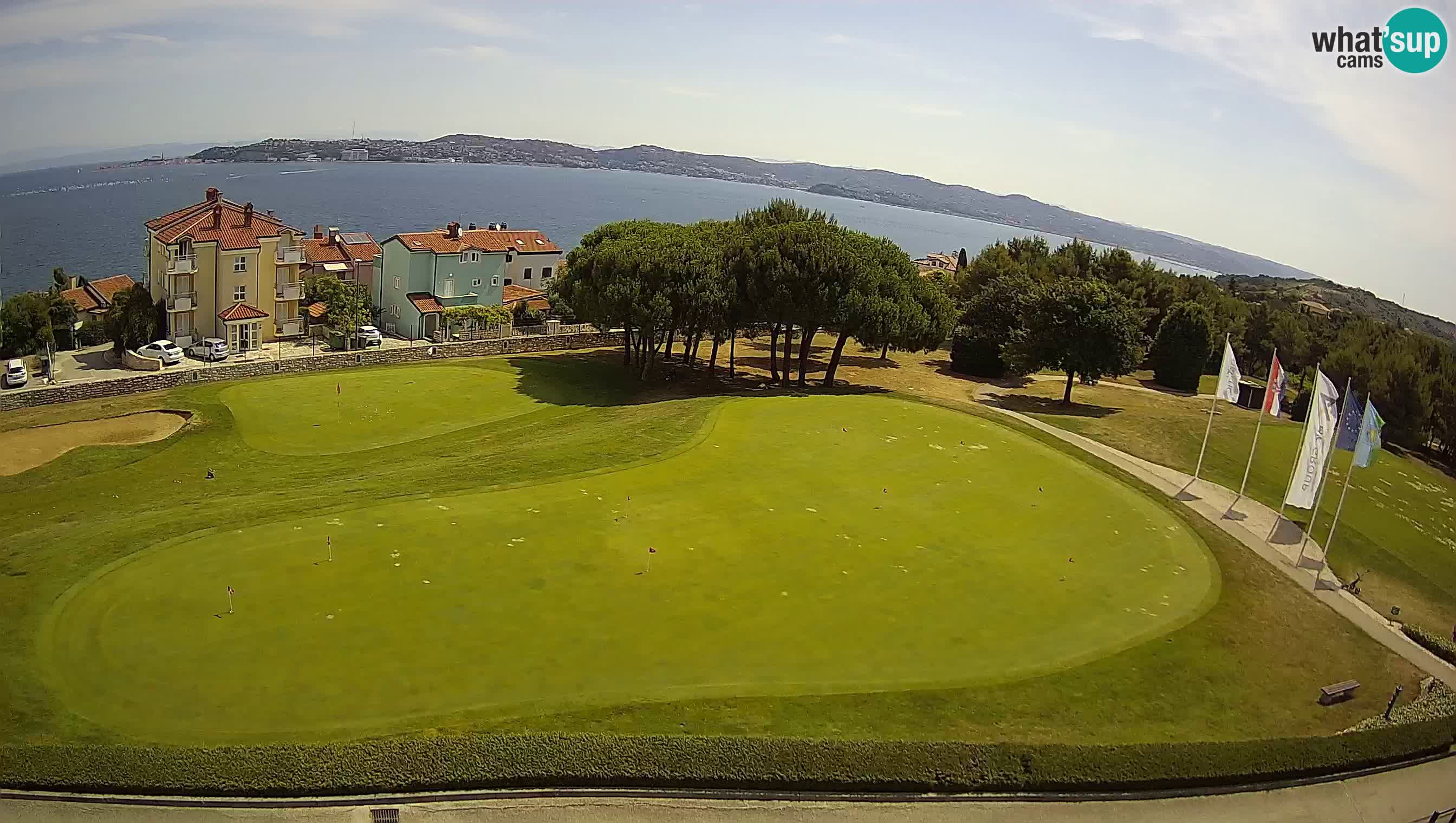 Golf Adriatic Cámara web en vivo Savudrija – Rezidencija Skiper – Istria – Croacia