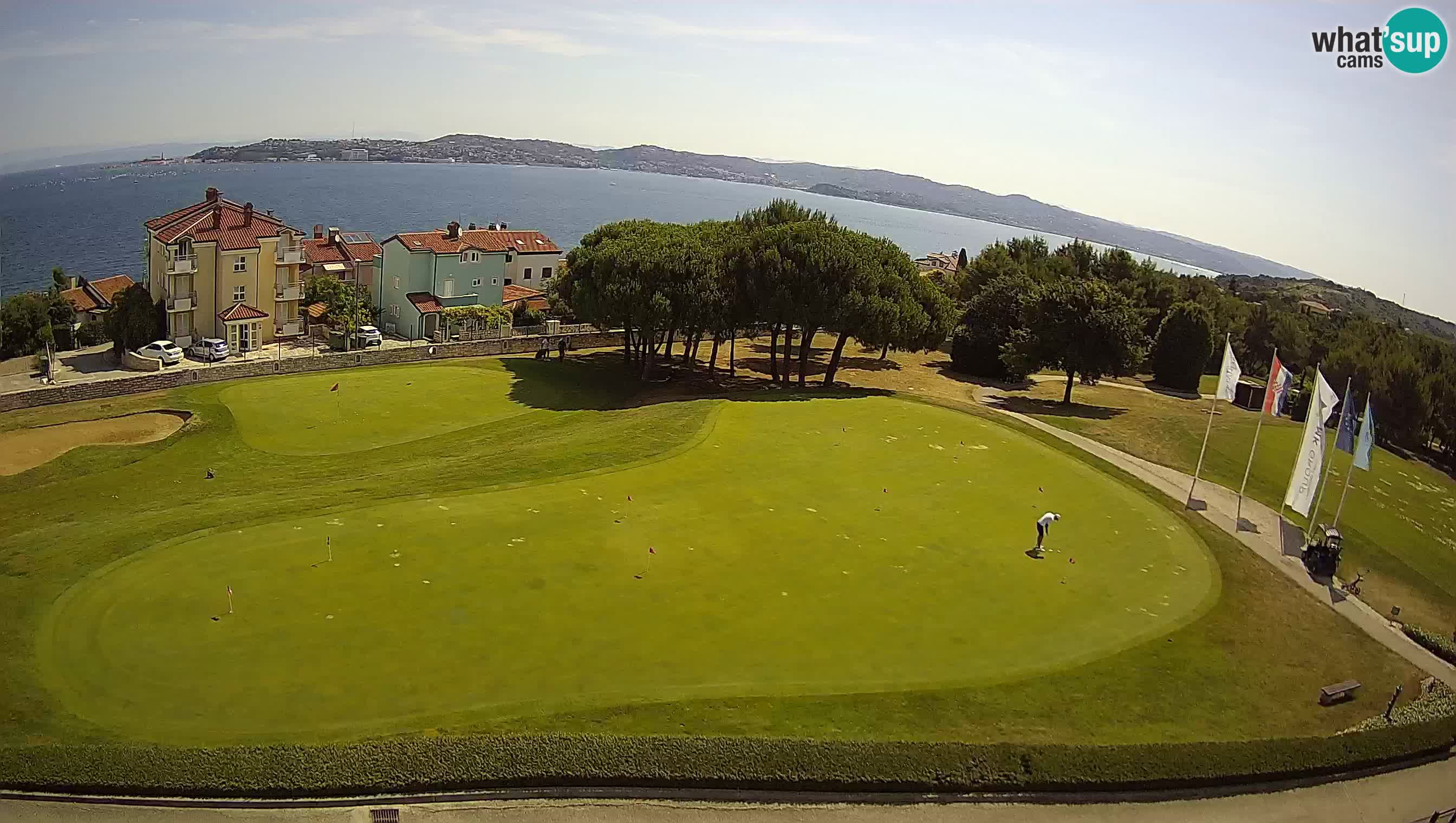 Golf Adriatic Live webcam Savudrija – Rezidencija Skiper – Istria – Croatia