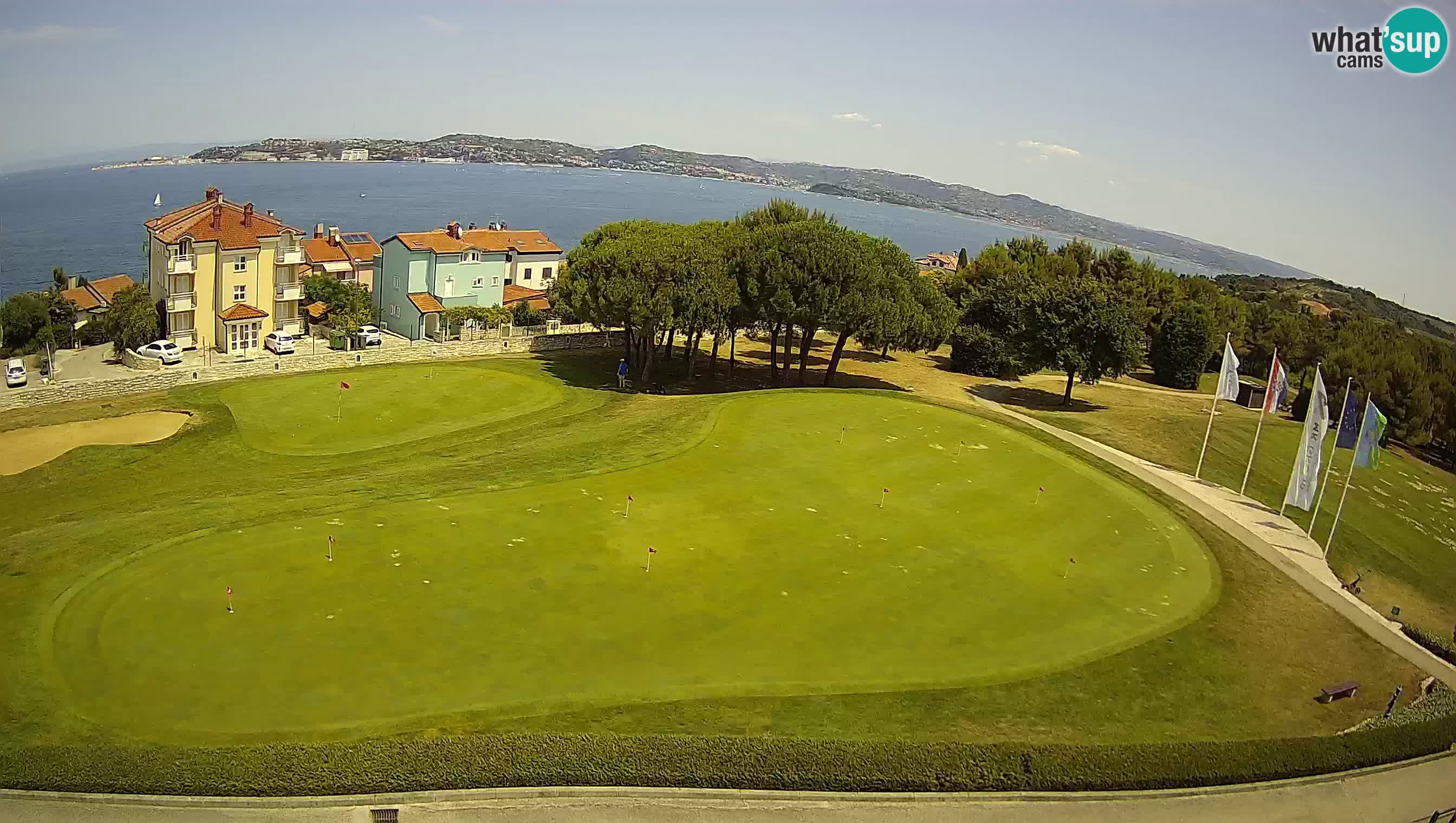 Golf Adriatic Live webcam Savudrija – Rezidencija Skiper – Istria – Croatia