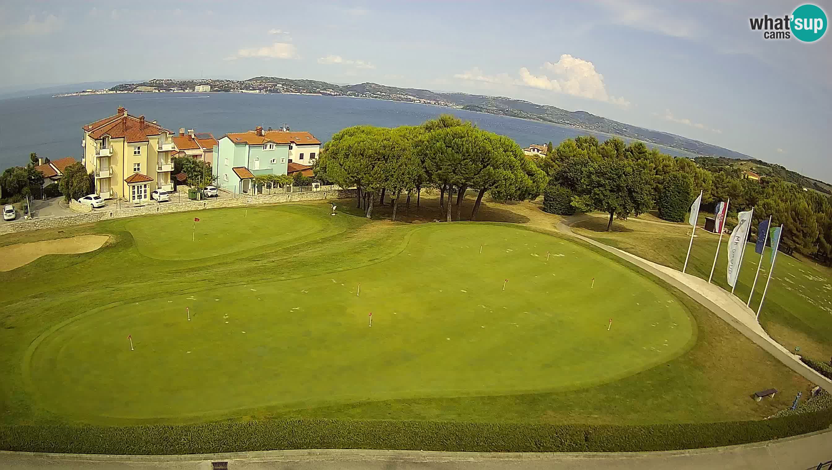 Golf Adriatic Cámara web en vivo Savudrija – Rezidencija Skiper – Istria – Croacia