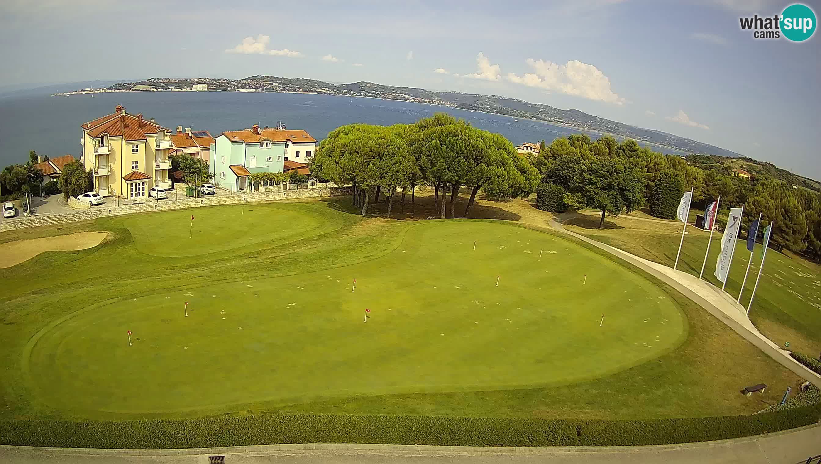Golf Adriatic Live webcam Savudrija – Rezidencija Skiper – Istria – Croazia