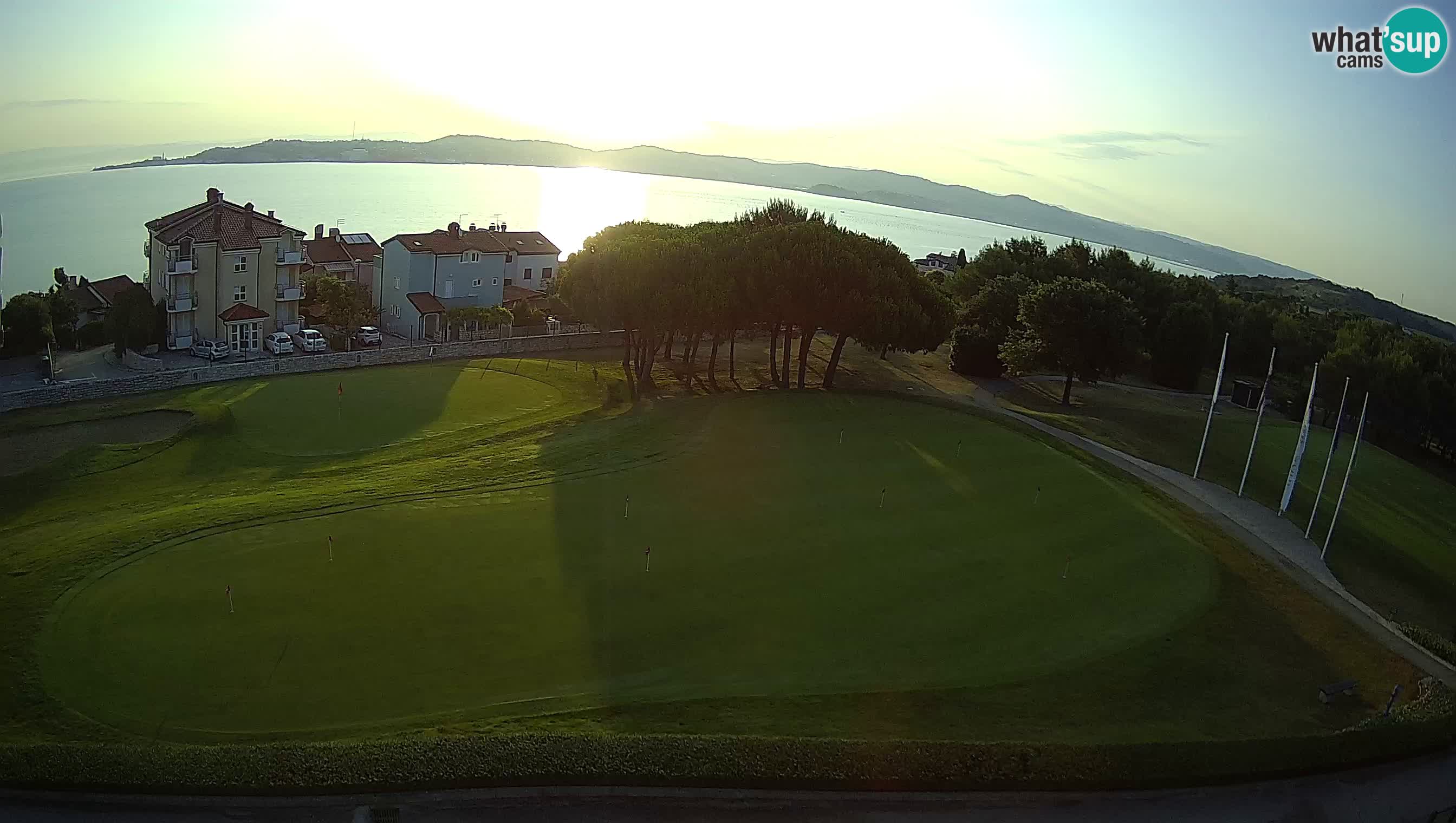 Golf Adriatic Live webcam Savudrija – Rezidencija Skiper – Istria – Croazia