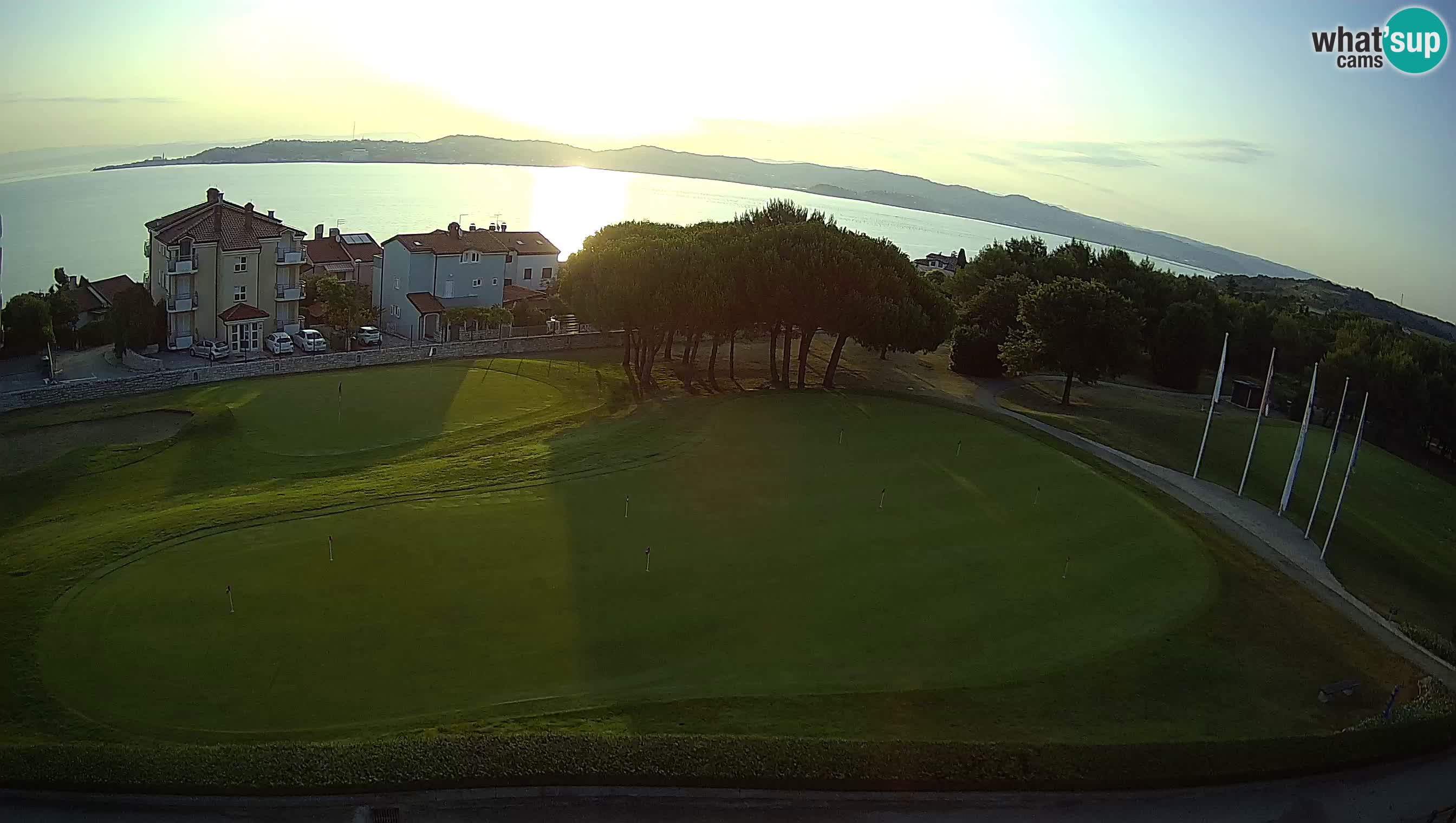 Golf Adriatic Live webcam Savudrija – Rezidencija Skiper – Istria – Croatia