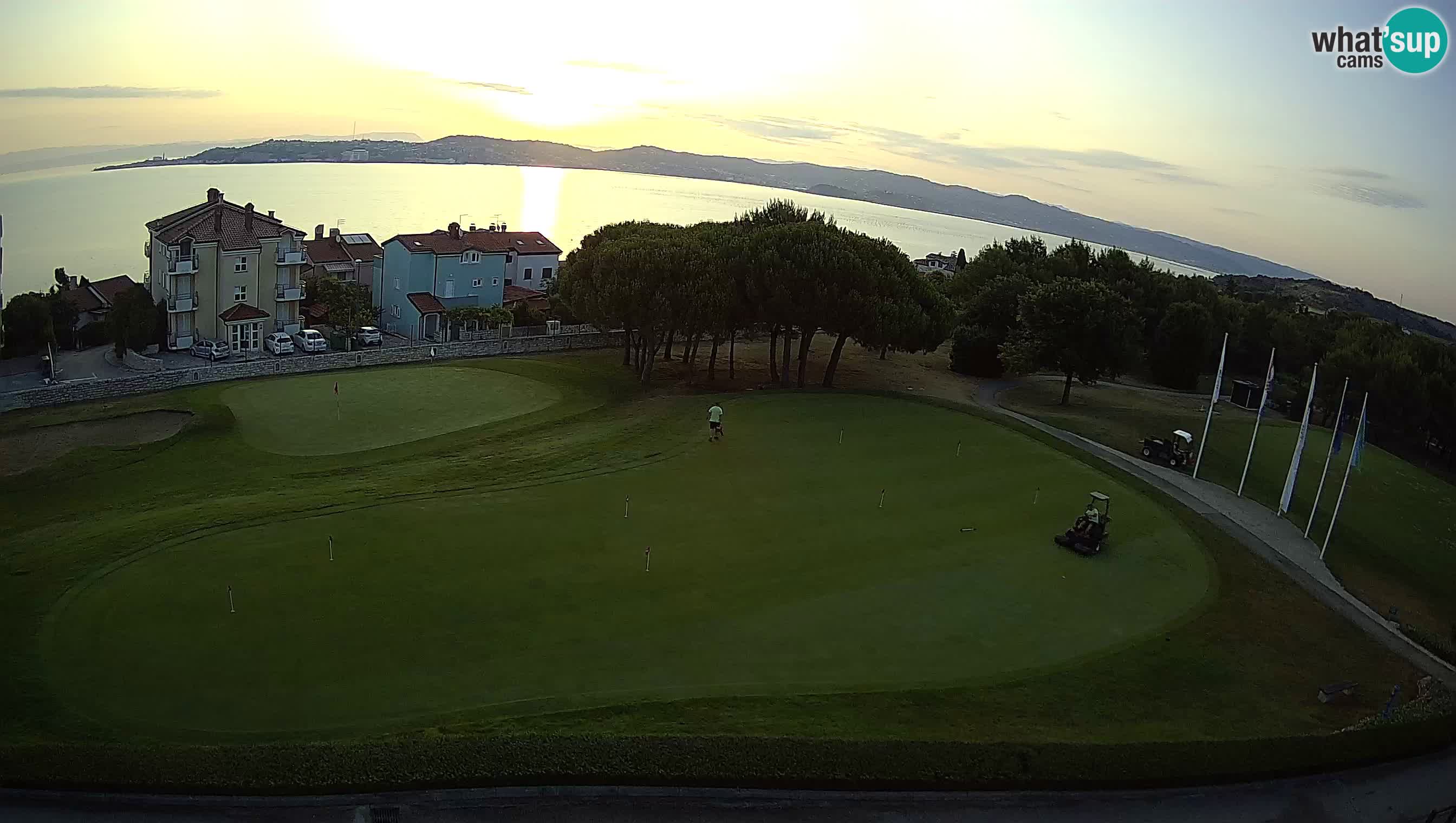 Golf Adriatic Live webcam Savudrija – Rezidencija Skiper – Istria – Croazia