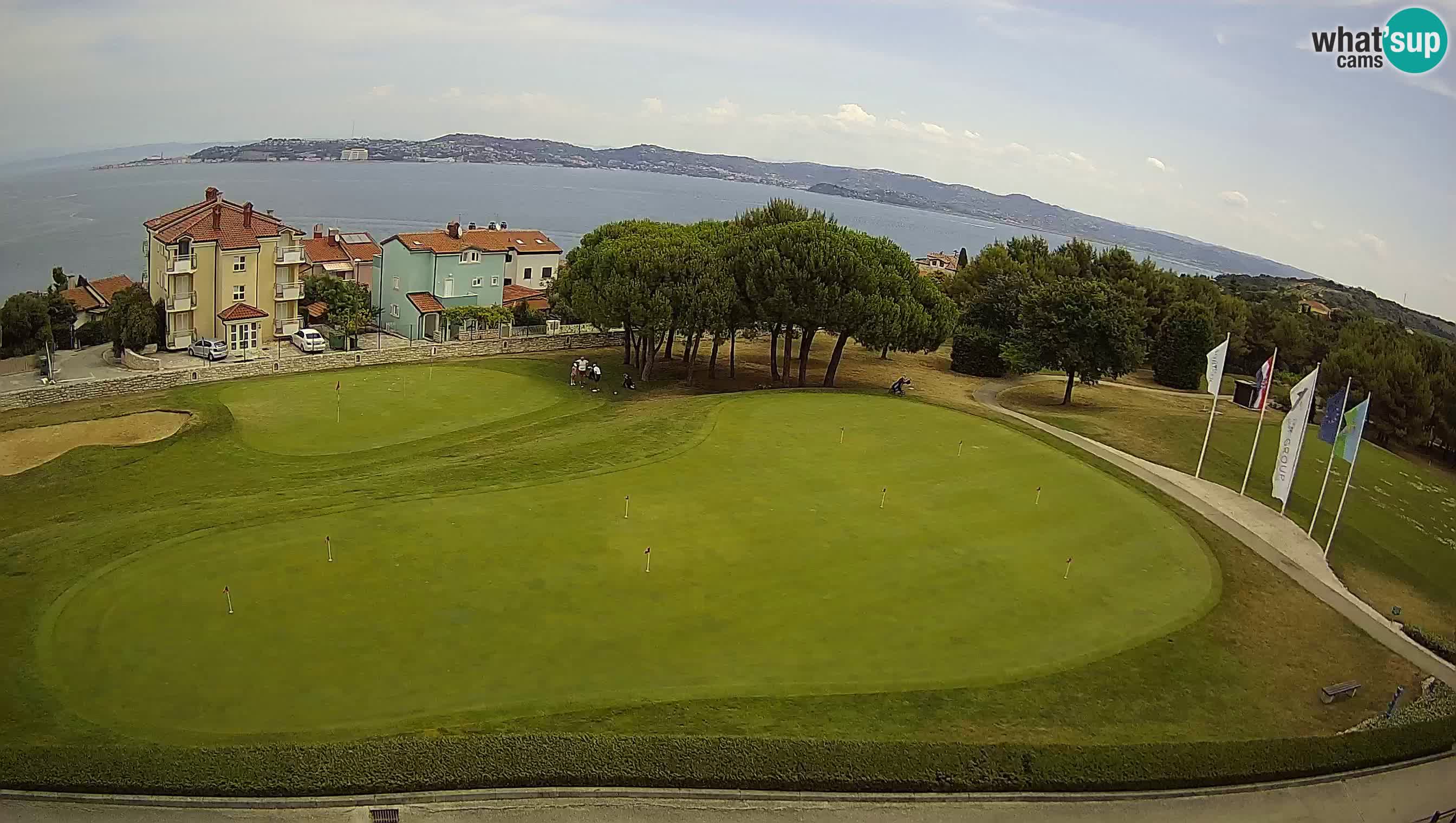Golf Adriatic Cámara web en vivo Savudrija – Rezidencija Skiper – Istria – Croacia