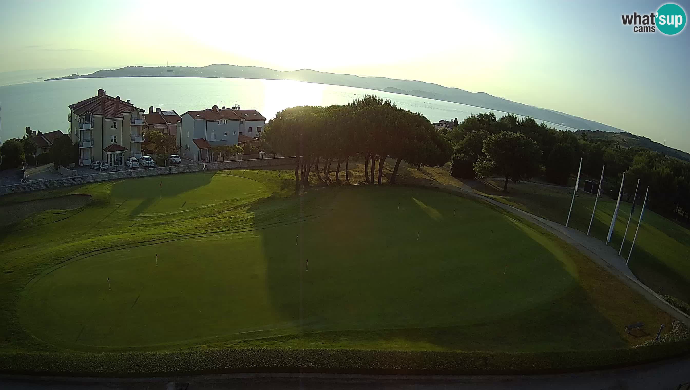 Golf Adriatic Spletna kamera v živo Savudrija – Rezidencija Skiper – Istra – Hrvaška