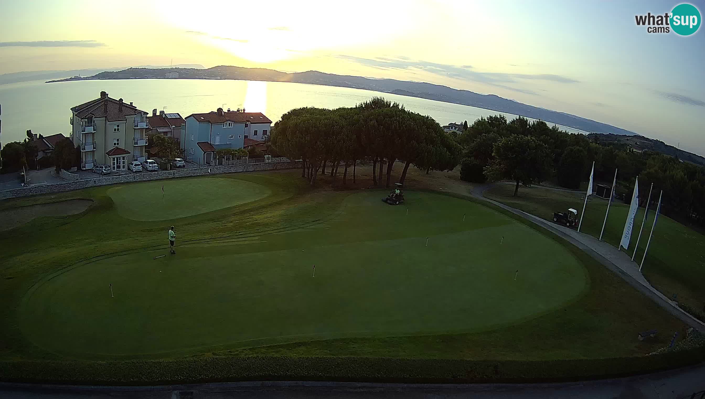 Golf Adriatic Live webcam Savudrija – Rezidencija Skiper – Istria – Croatia